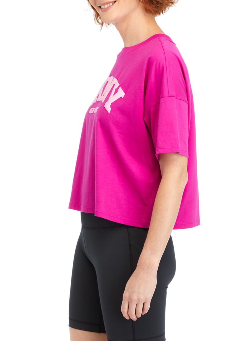 Plus Size Varsity Logo Graphic T-Shirt 