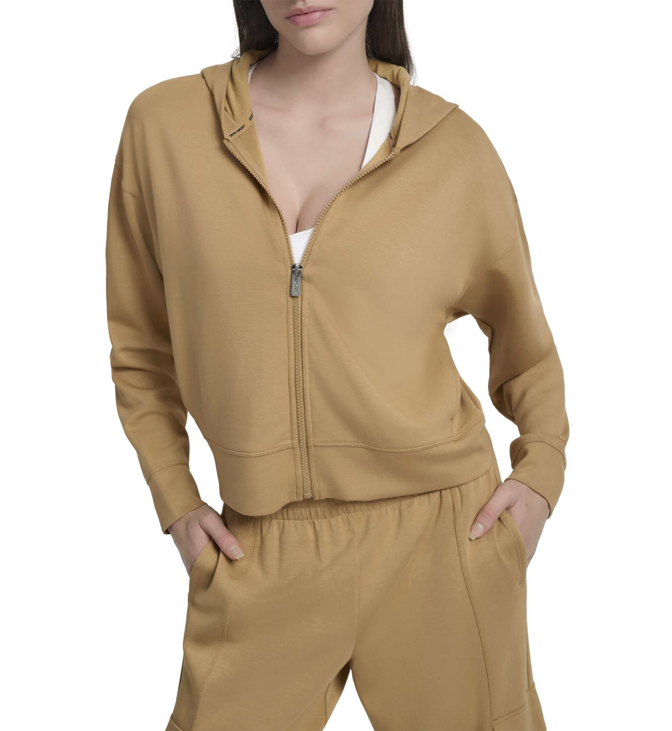 Womens Highline Scuba Full Zip Hoodie with Pockets
