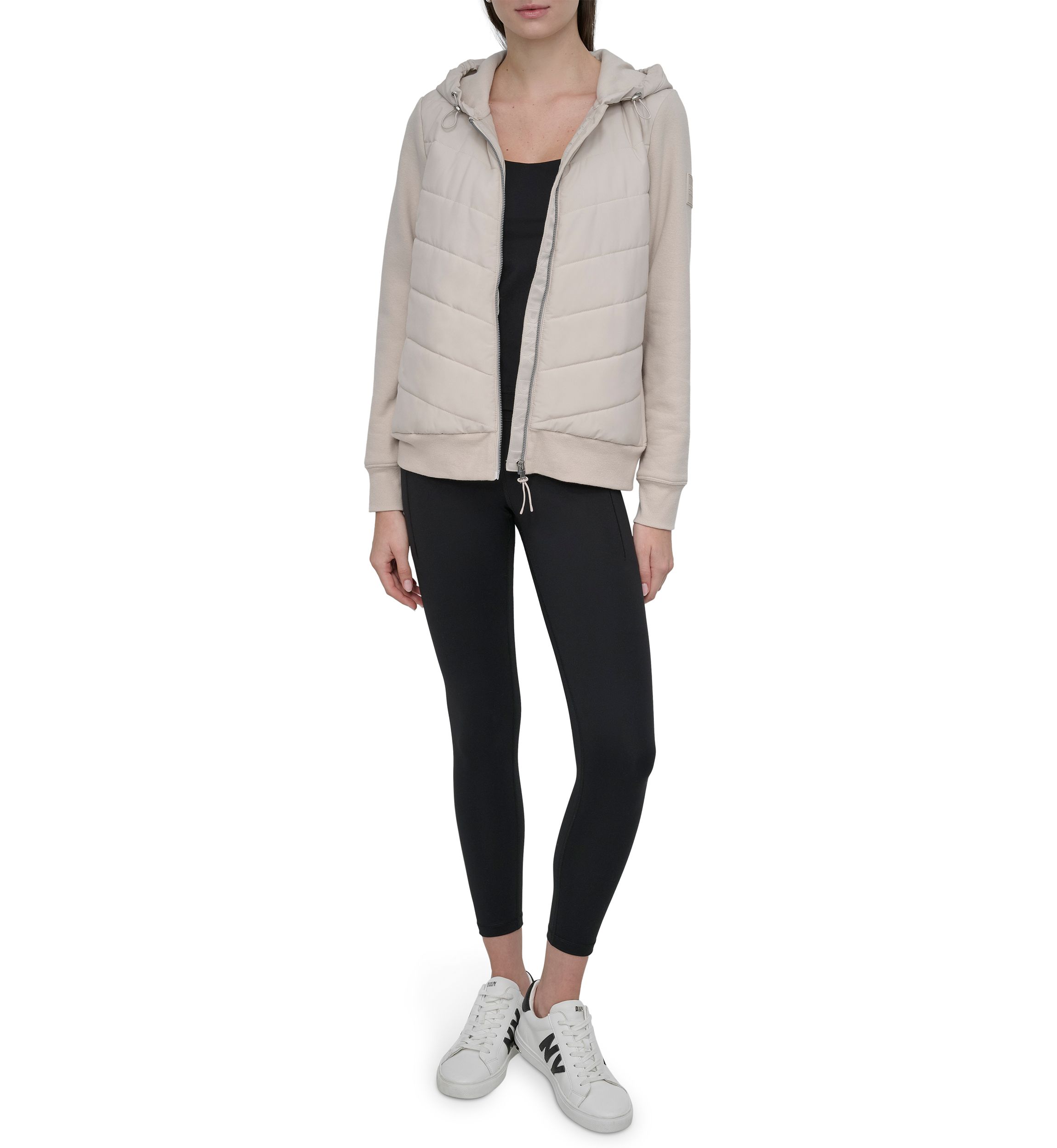Lightweight Hybrid Full Zip Jacket