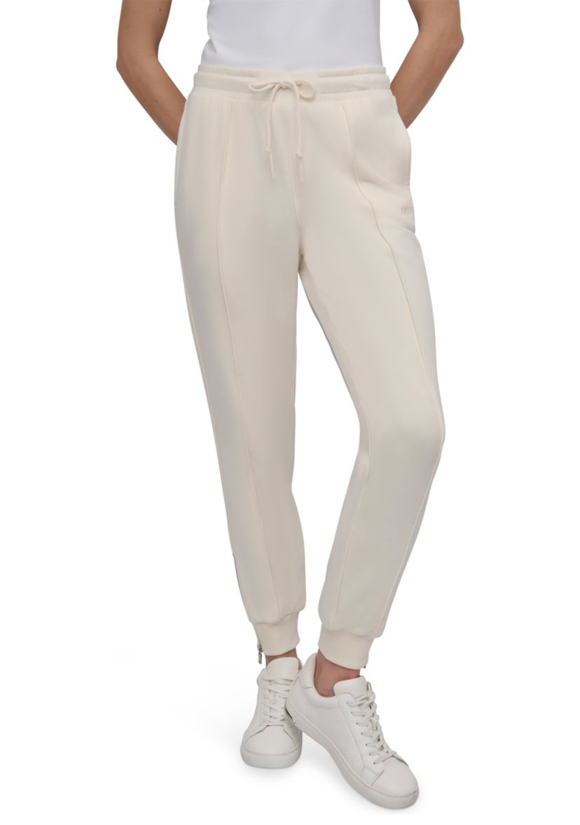 Joggers with Zipper Cuffs