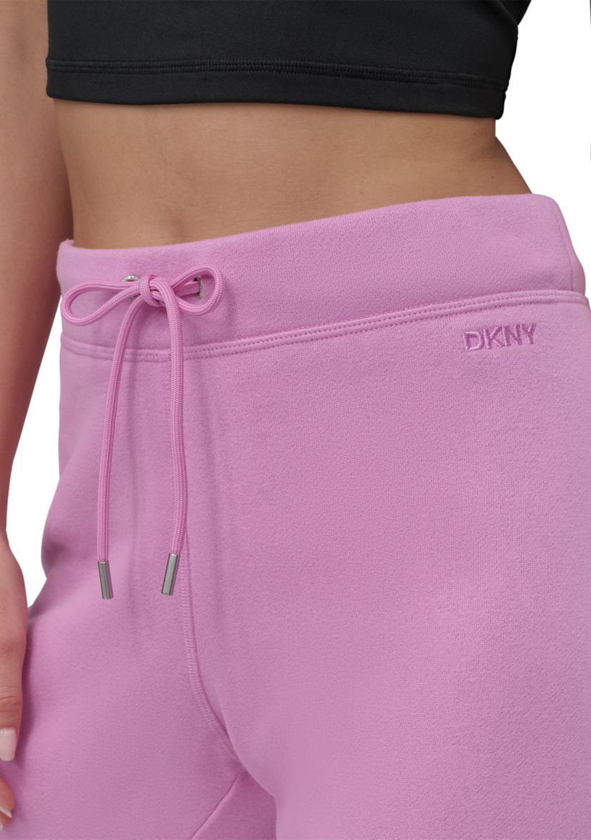 Embroidered Logo Taper Leg Ankle Length Joggers 