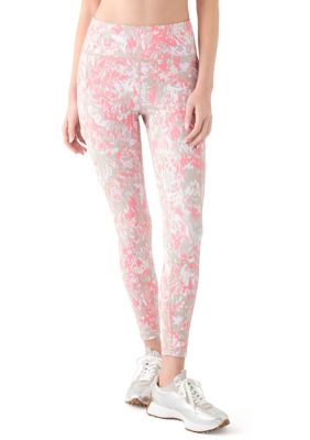 DKNY Sport Women's High Waist 7/8 Printed Leggings, XS