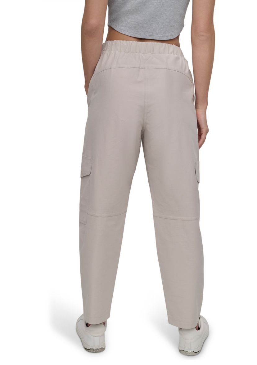Knit Canvas Cargo Pants