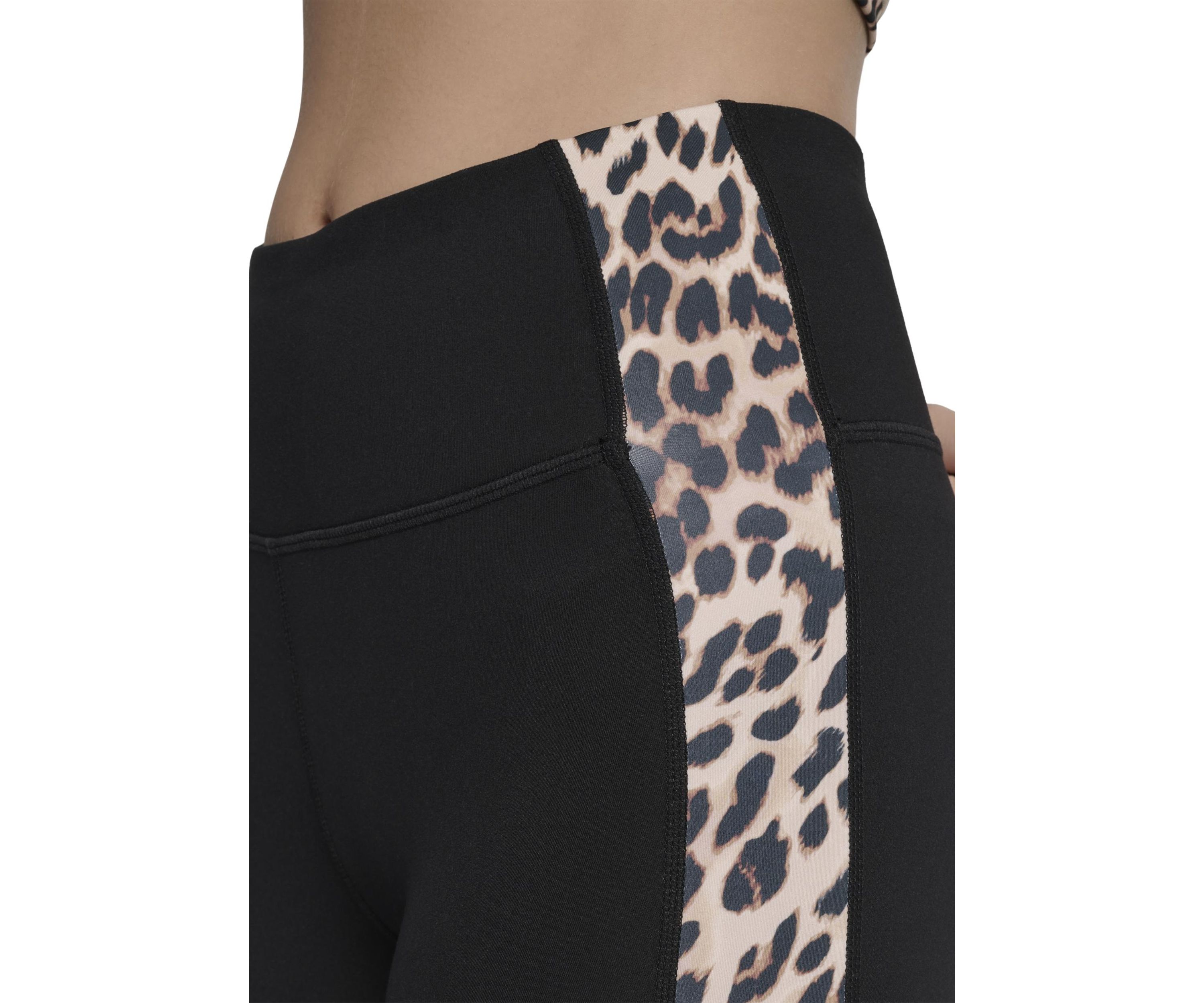 Womens Print Blocked Super High Waist Full Length Leggings