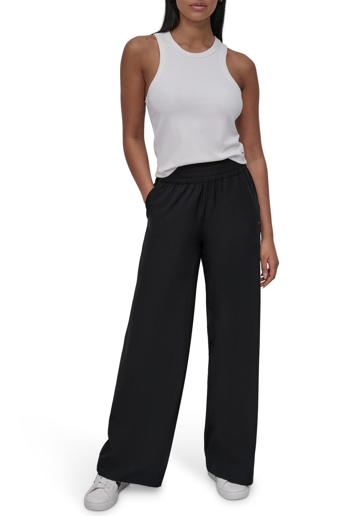 High-Rise Wide Leg Pants
