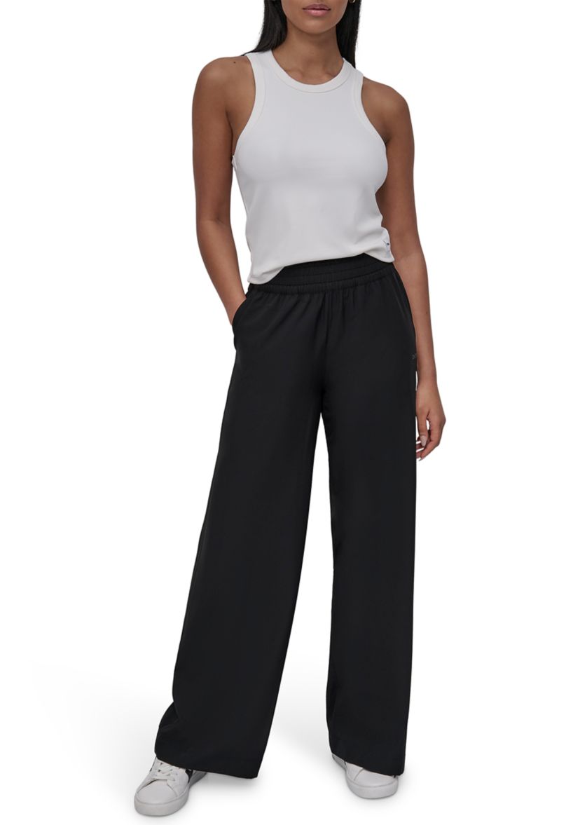 High-Rise Wide Leg Pants