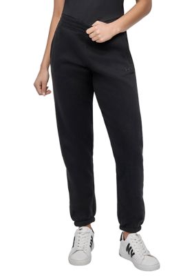 DKNY Sport Women's HD Logo High Waist Relaxed Jogger Pants