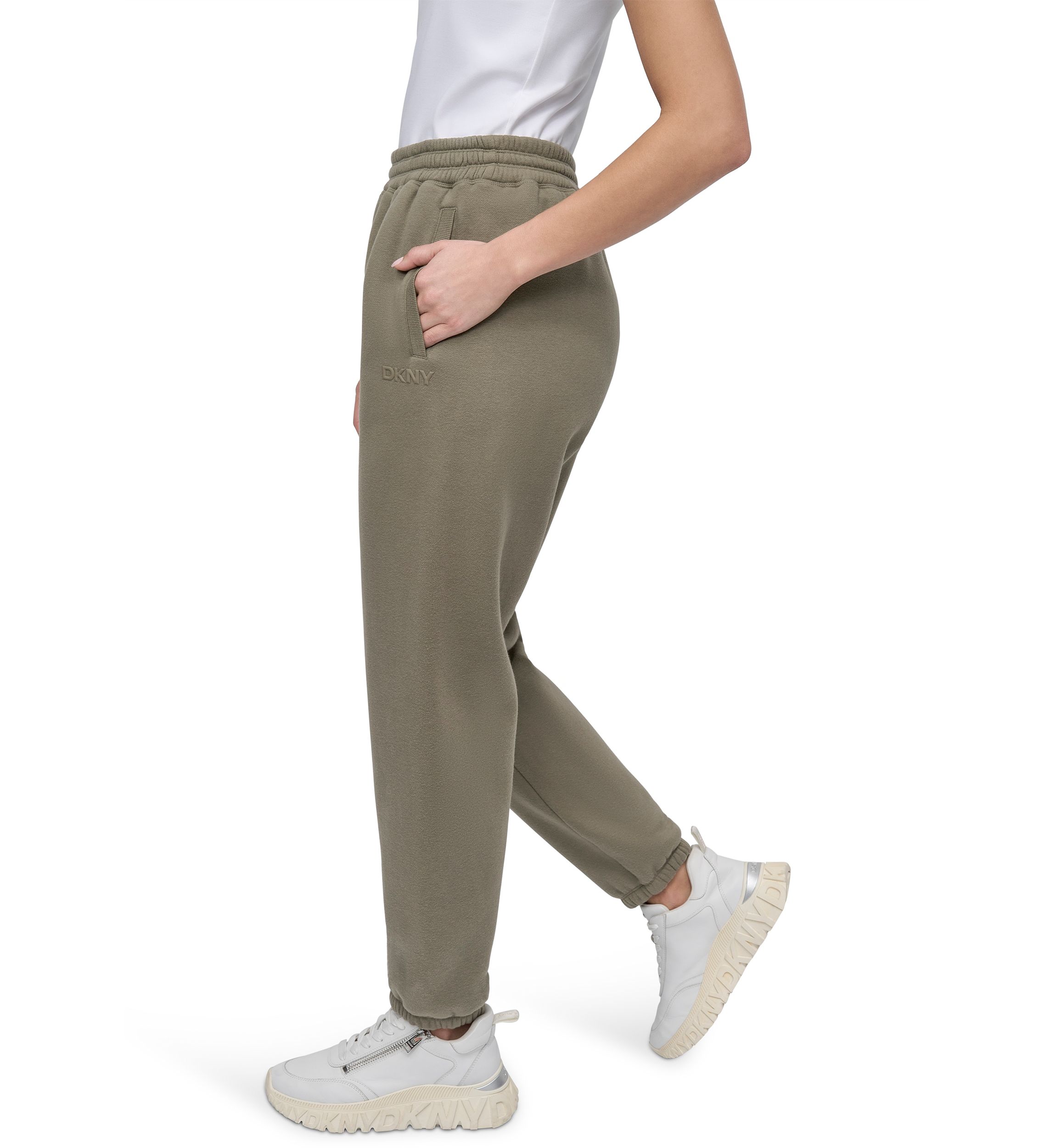 Womens HD Logo High Waist Relaxed Jogger Pants