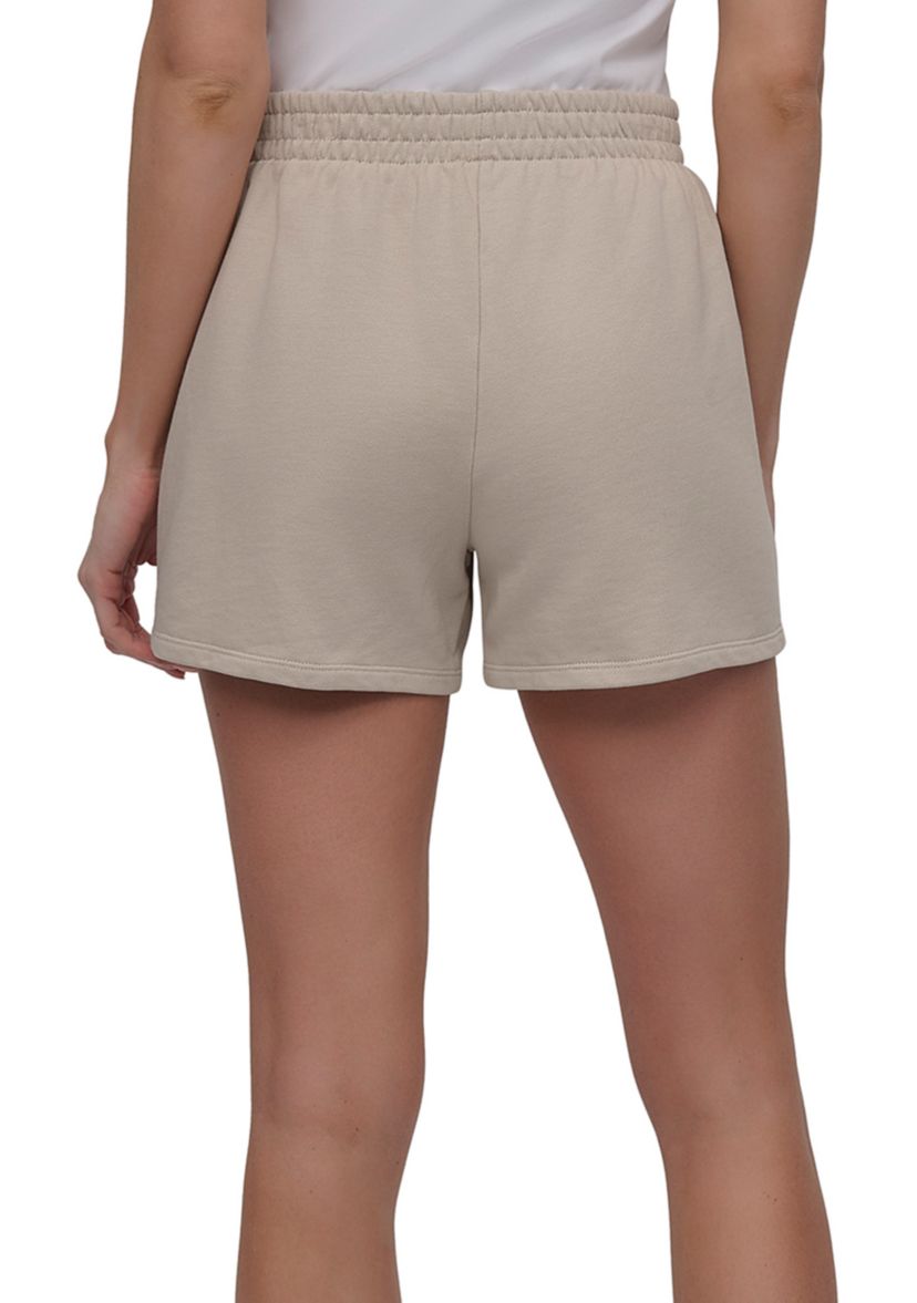 Varsity Embroidered Logo Smocked Waist 4" Shorts with Pockets