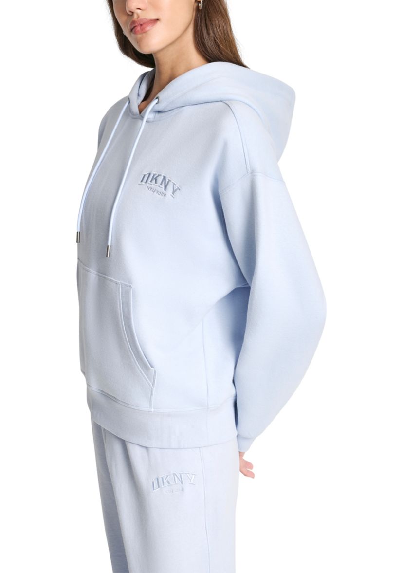 DKNY Sport Women's Varsity Embroidered Logo Hoodie | Belk