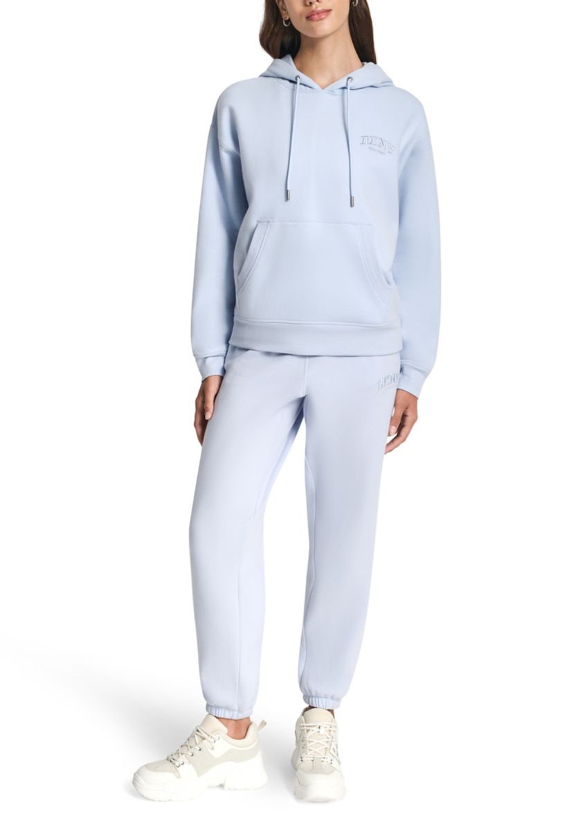 DKNY Sport Women's Varsity Embroidered Logo Hoodie | Belk