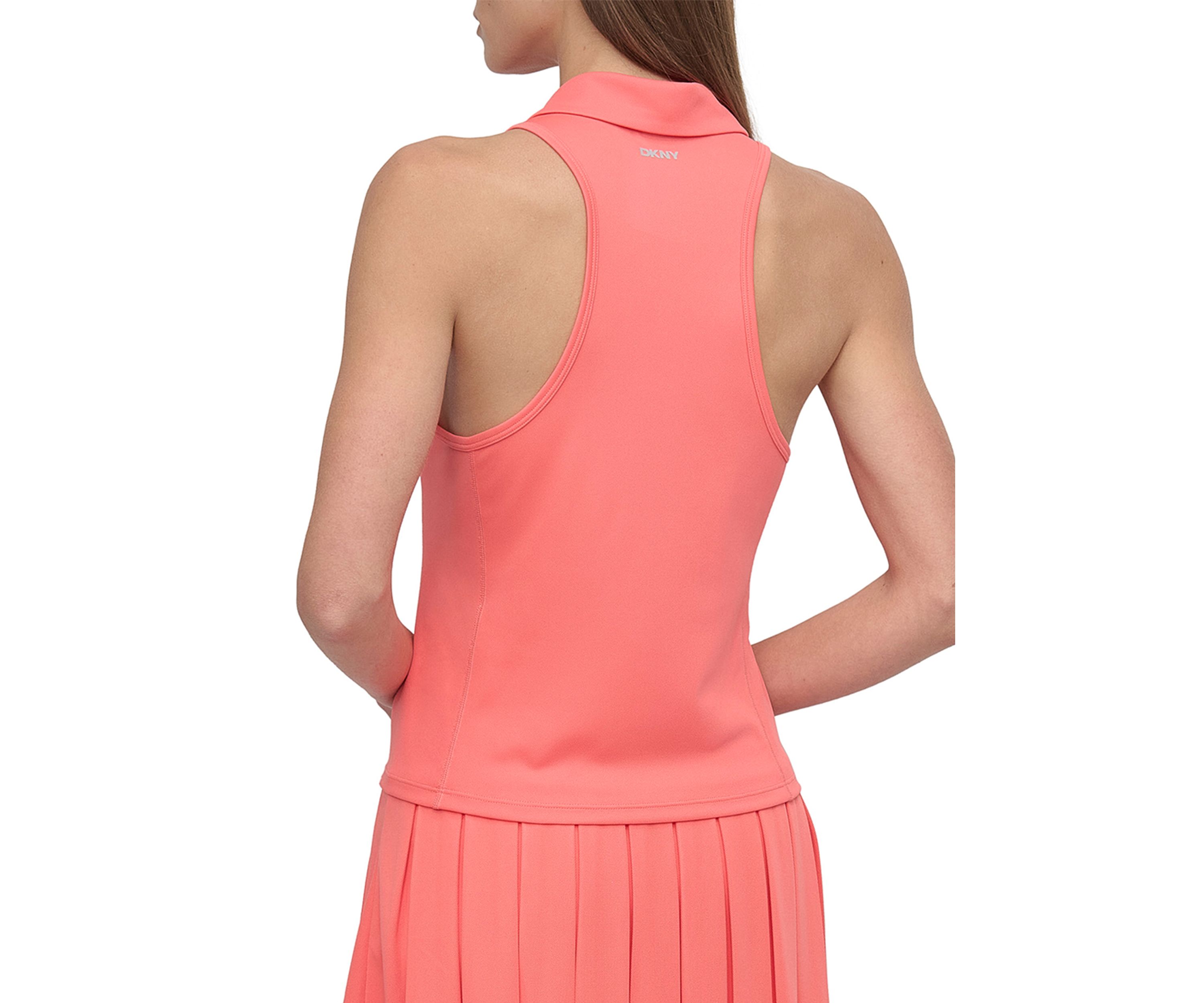 Court Pique Racerback Polo Tank 