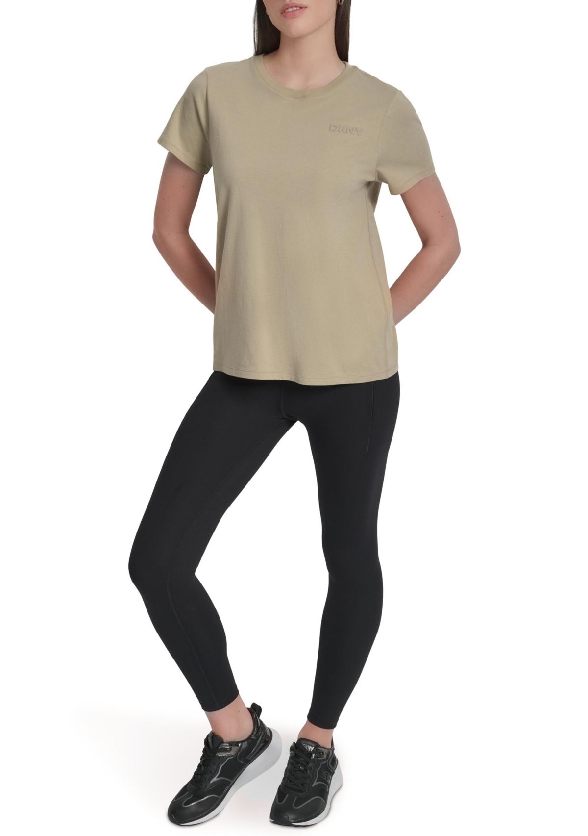 Womens HD Logo Short Sleeve Relaxed Fit Crew Neck T-Shirt