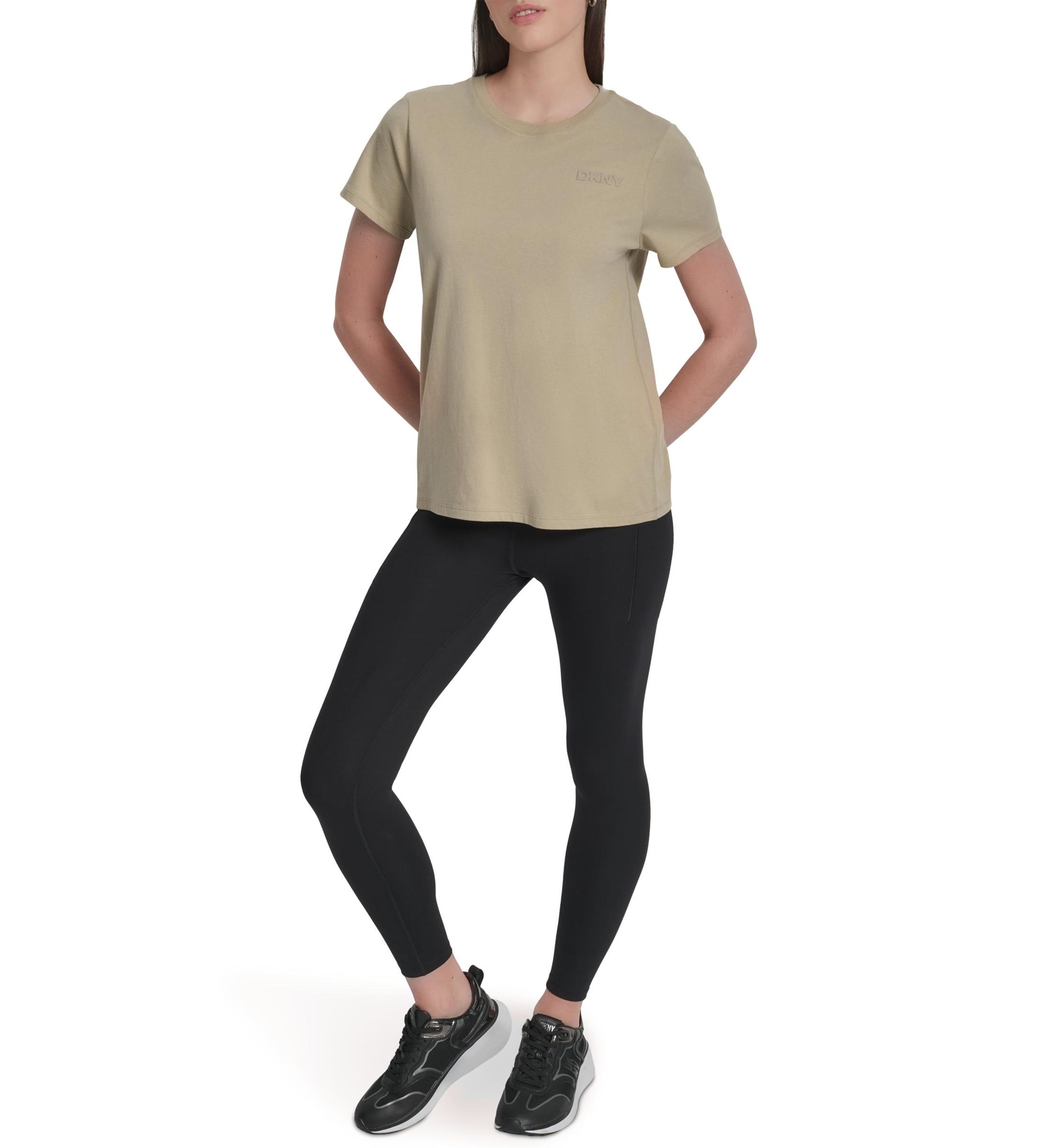 Womens HD Logo Short Sleeve Relaxed Fit Crew Neck T-Shirt