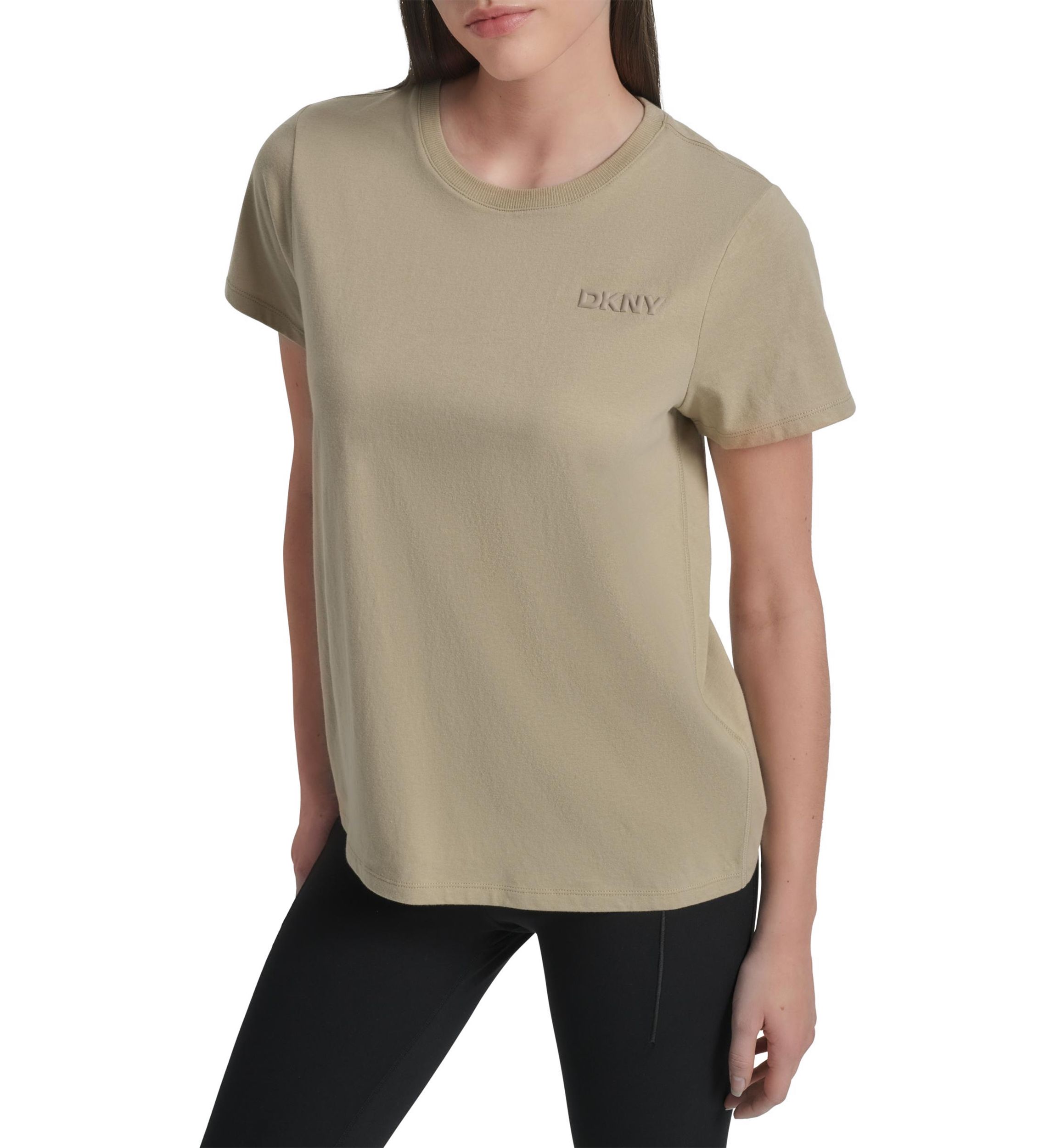Womens HD Logo Short Sleeve Relaxed Fit Crew Neck T-Shirt
