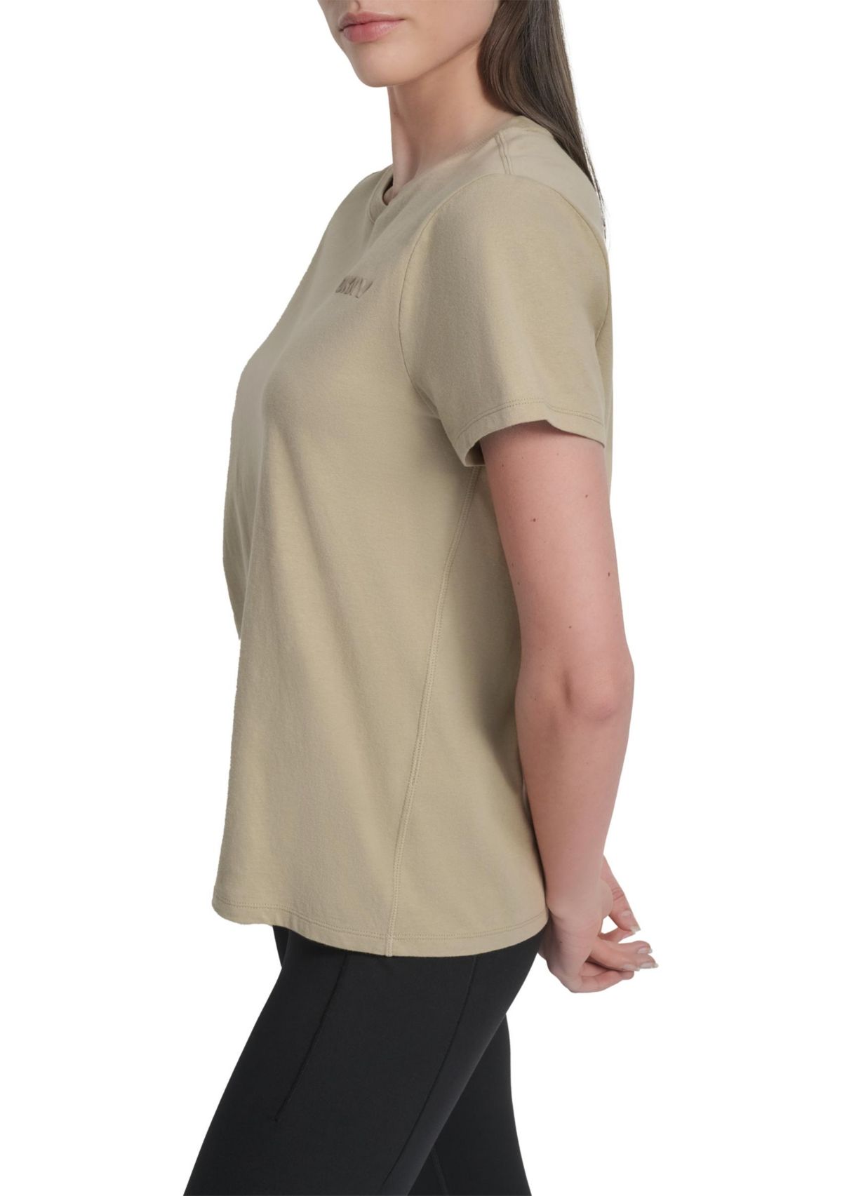 Womens HD Logo Short Sleeve Relaxed Fit Crew Neck T-Shirt