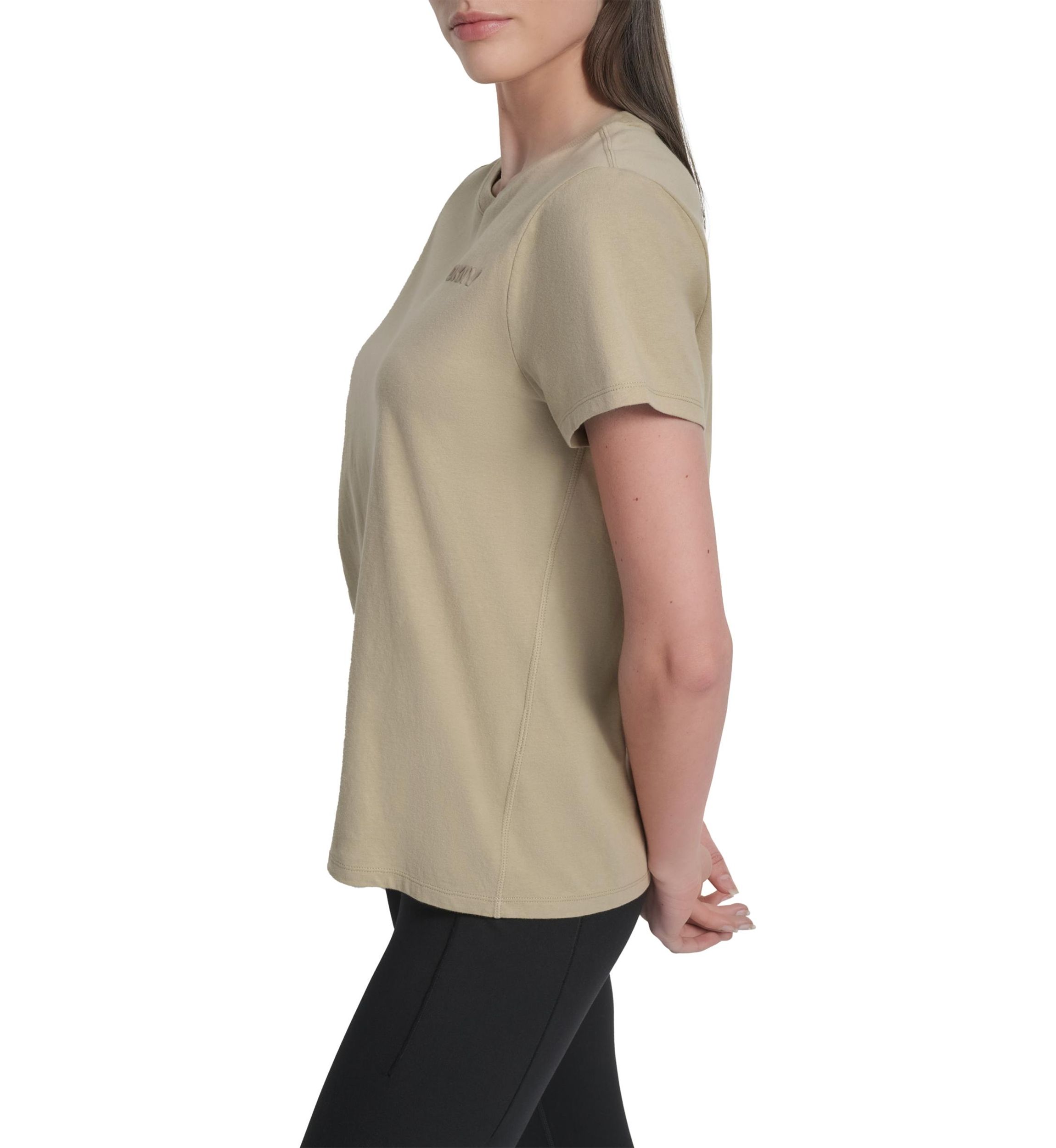 Womens HD Logo Short Sleeve Relaxed Fit Crew Neck T-Shirt