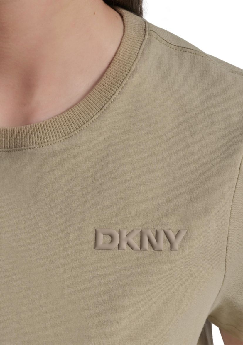 Womens HD Logo Short Sleeve Relaxed Fit Crew Neck T-Shirt