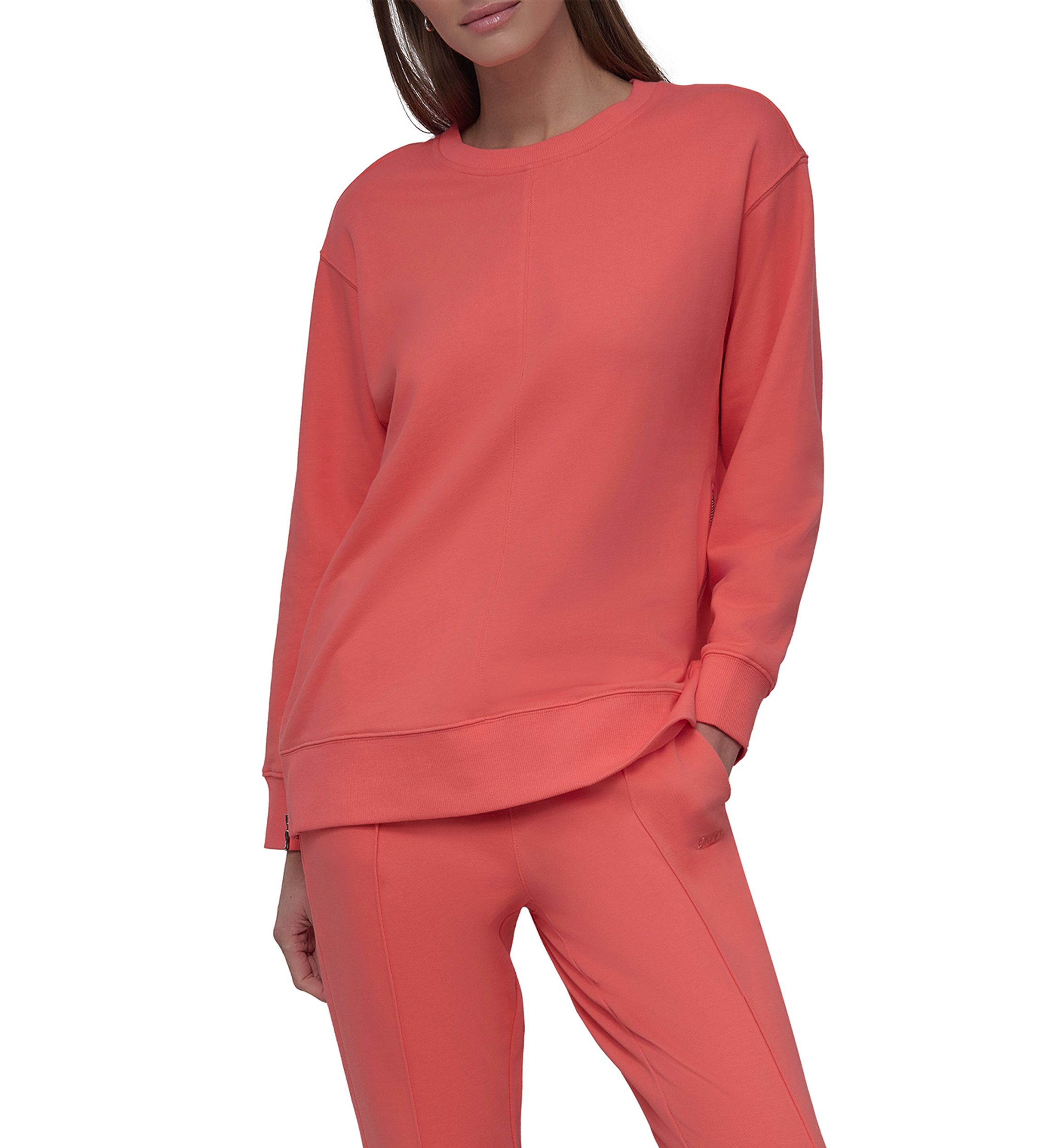 Crew Neck French Terry Pullover