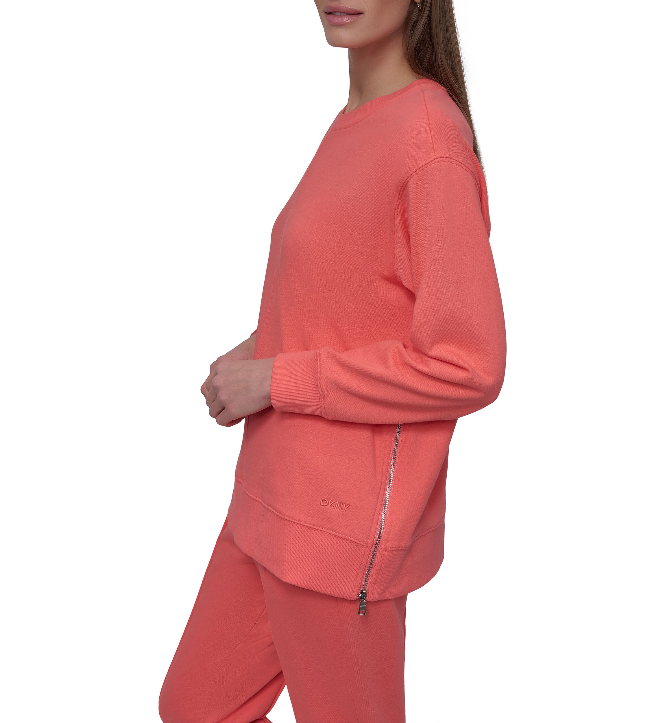 Crew Neck French Terry Pullover