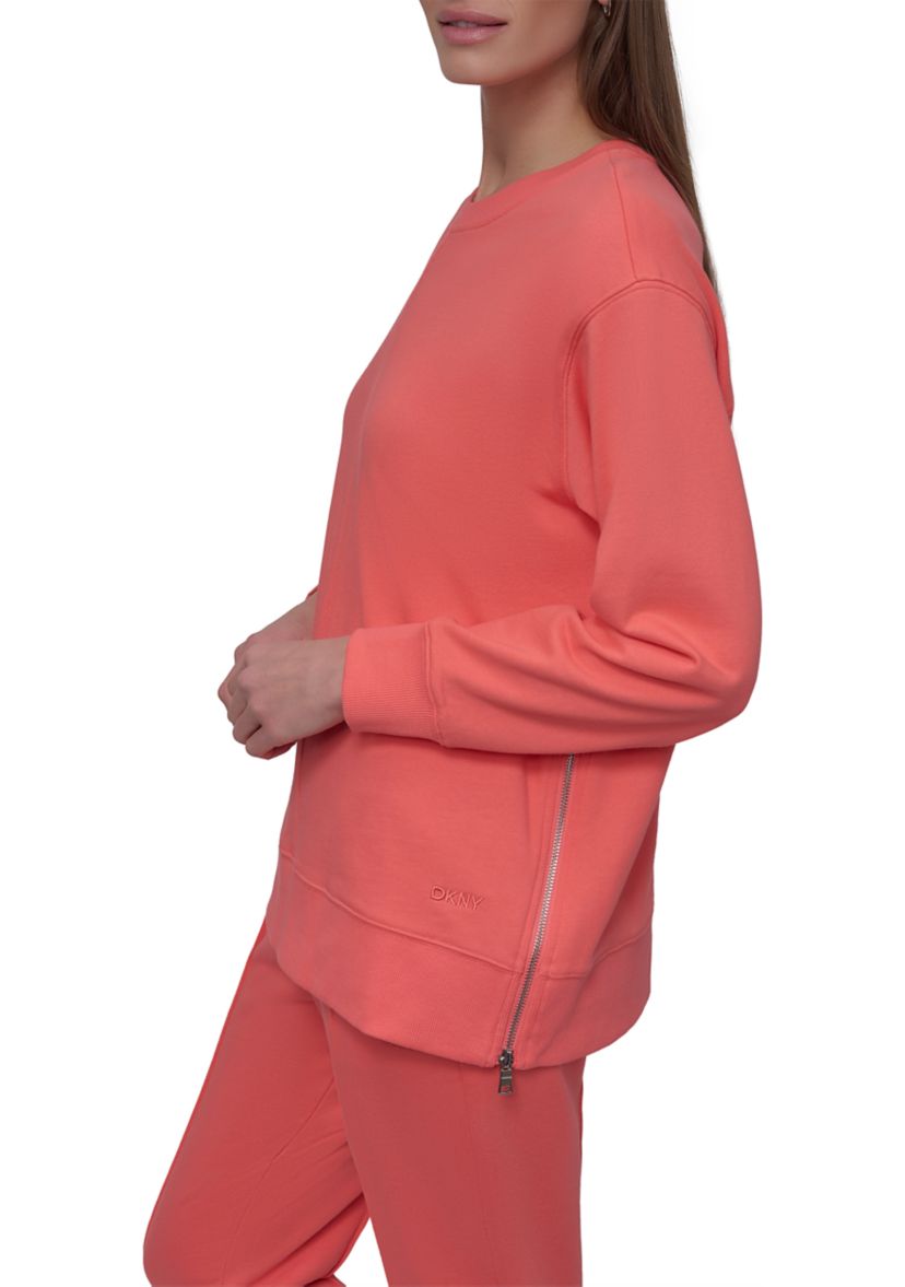 Crew Neck French Terry Pullover