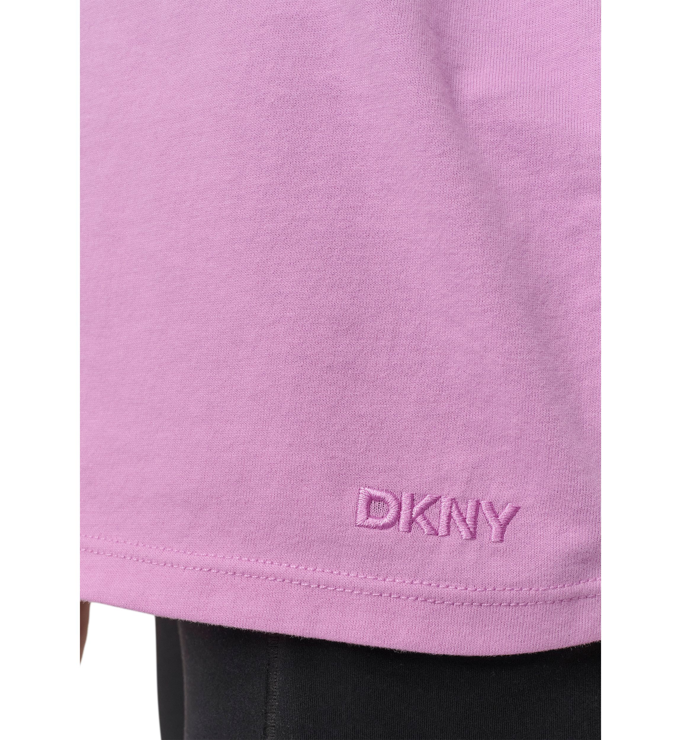 Solid V-Neck T-Shirt with Embroidered Logo 