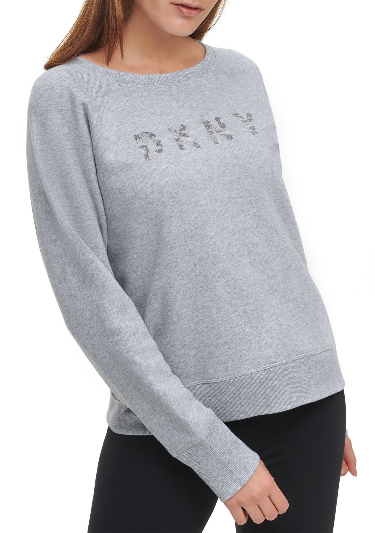 Camo Sparkle Crew Neck T-Shirt