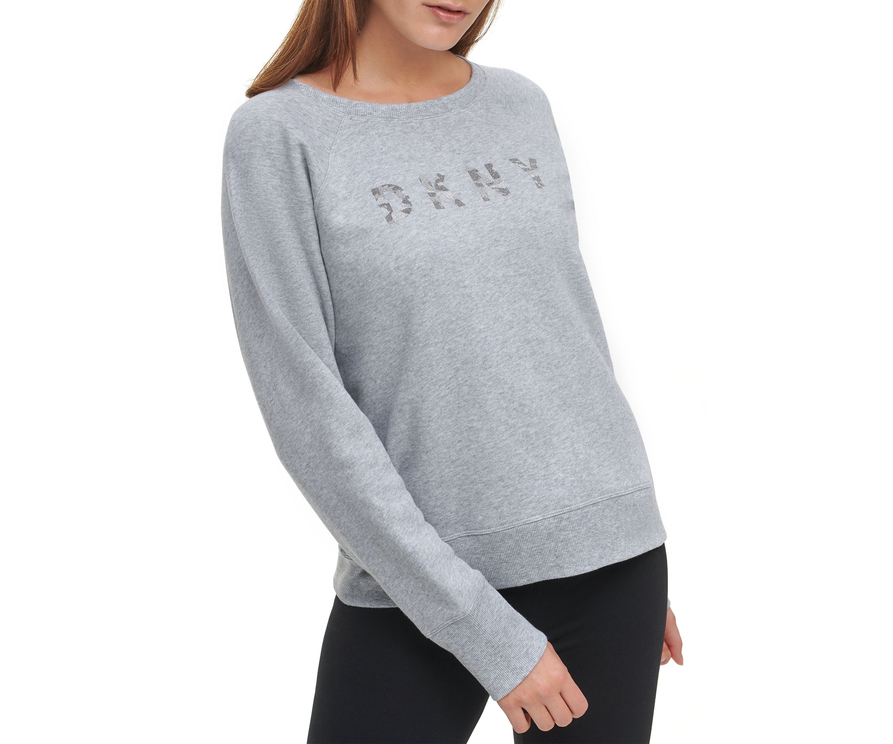 Camo Sparkle Crew Neck T-Shirt