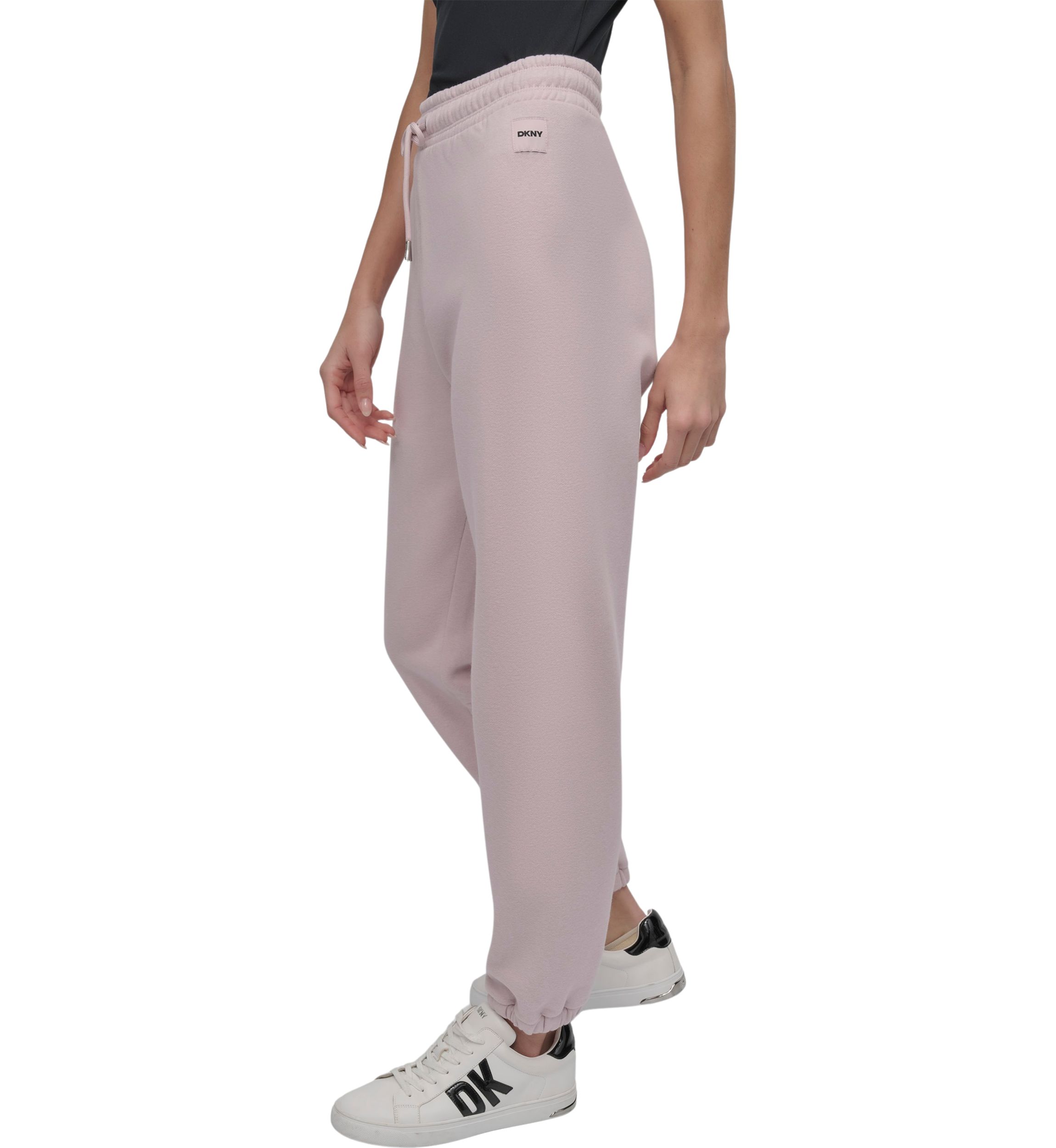 Plus Size Tonal Logo Patch Everyday Joggers 