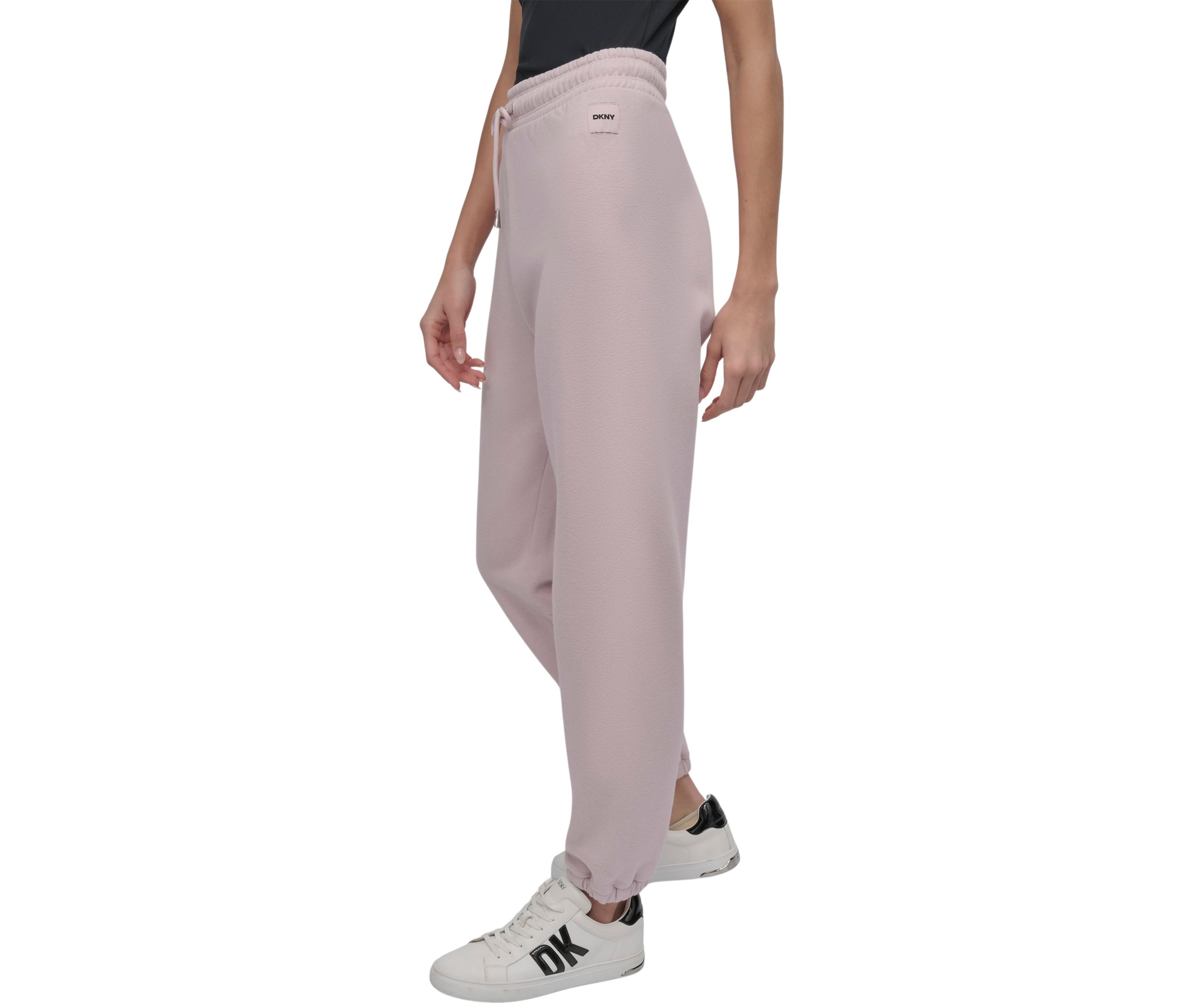Plus Size Tonal Logo Patch Everyday Joggers 