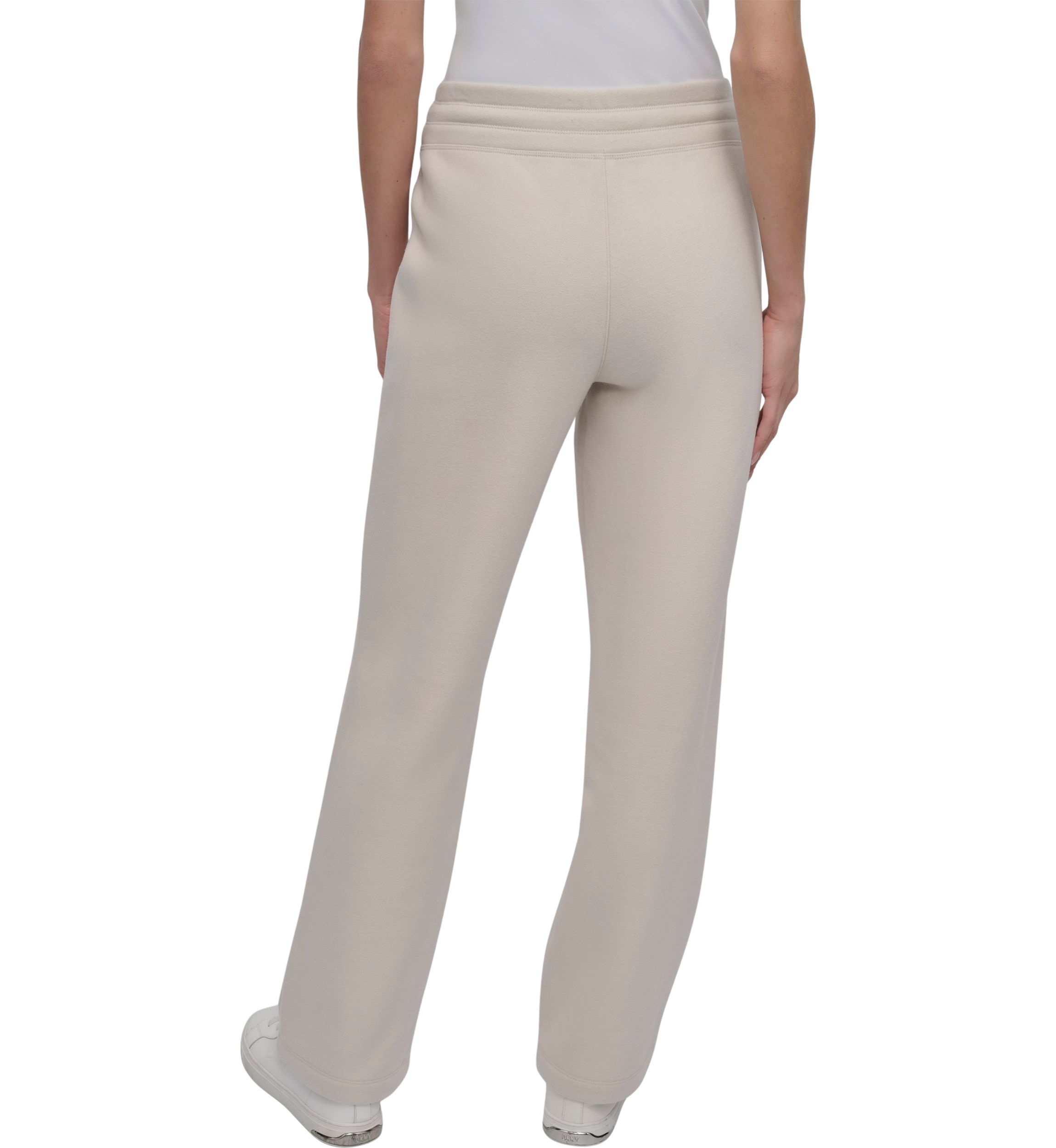 Tonal Logo Patch Track Pants with Pockets 