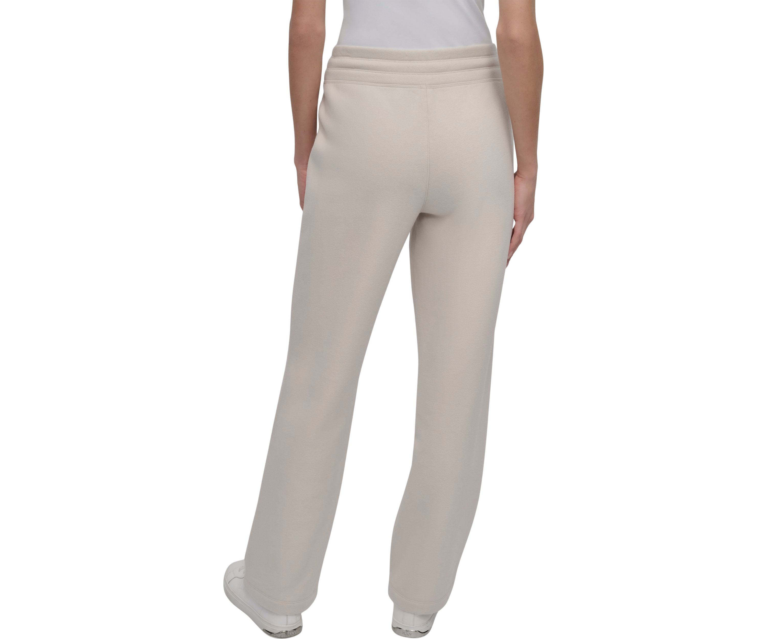 Tonal Logo Patch Track Pants with Pockets 