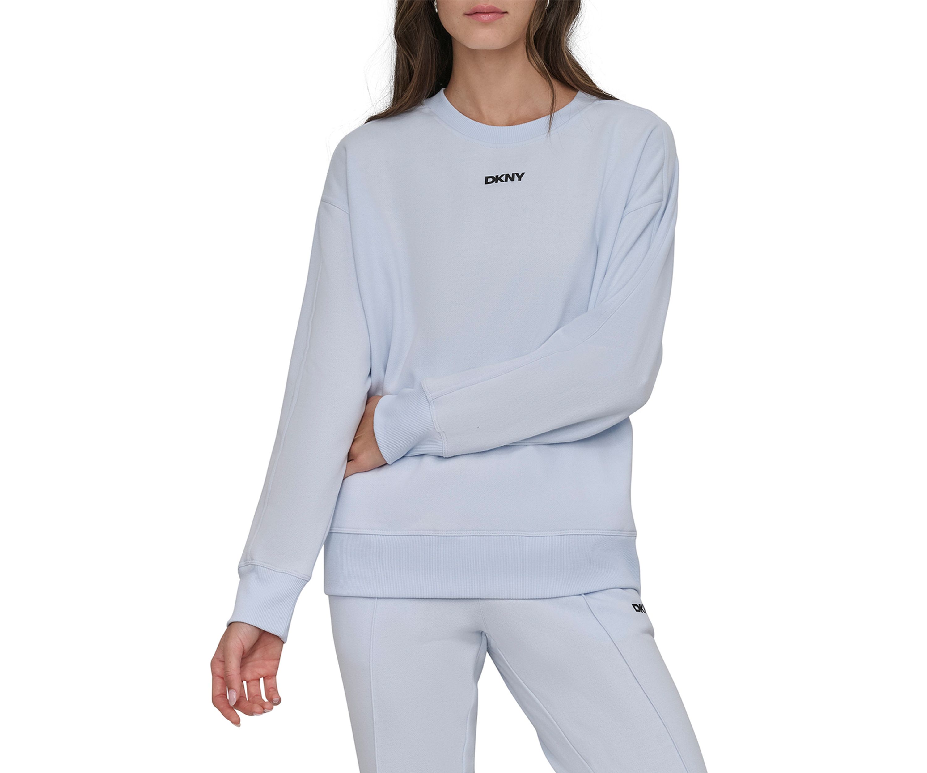 Womens High Low Drop Shoulder Longline Pullover Sweatshirt