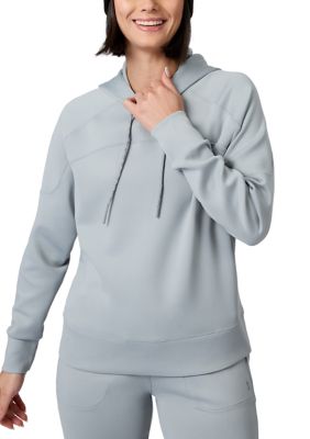Free Country Women's Ripple Knit Half Zip Front Pullover, XL