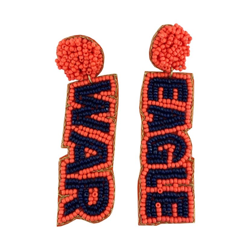 Beaded Earrings - NCAA Licensed
