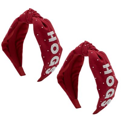 NCAA Beaded Headband Arkansas