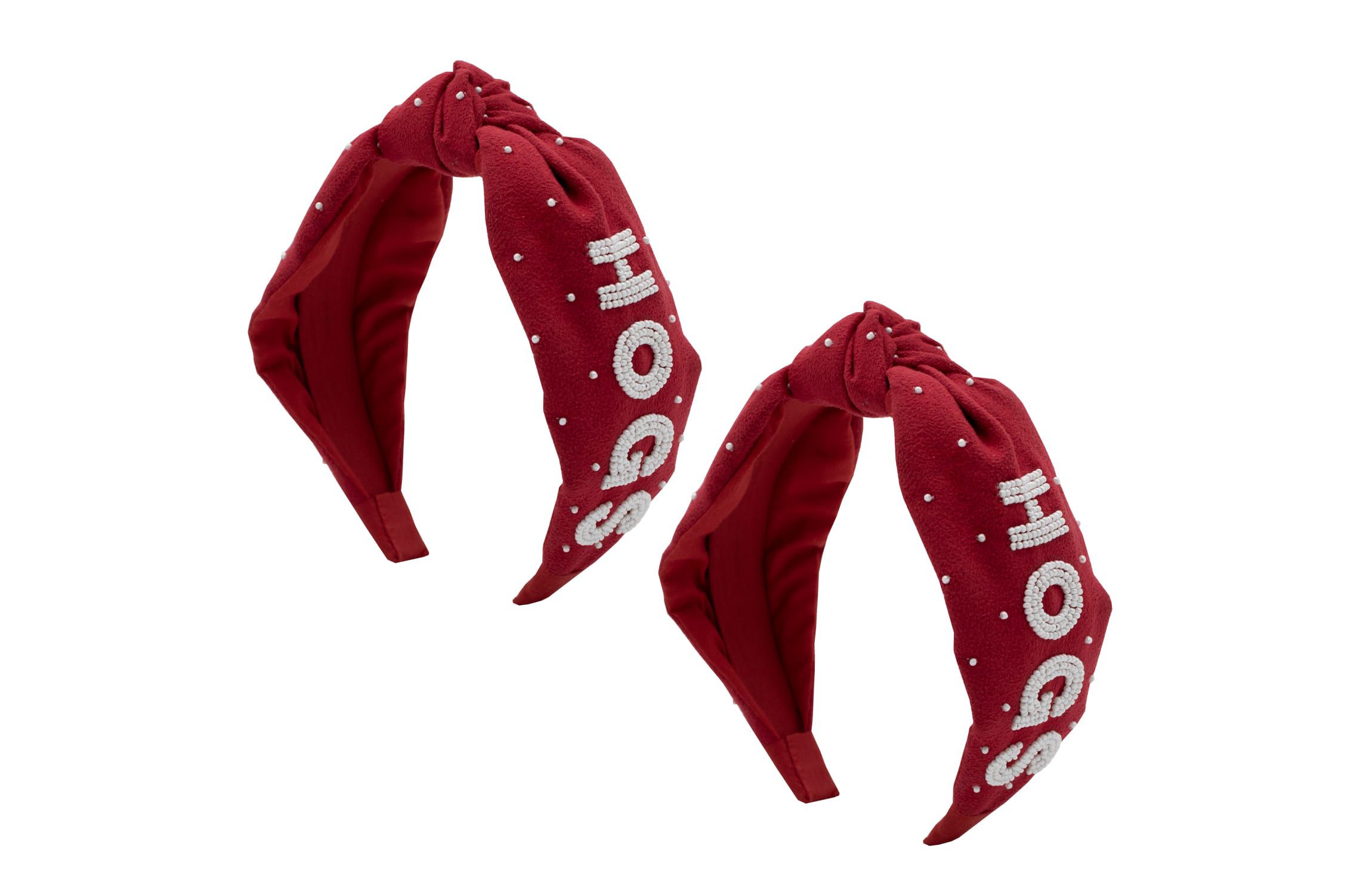 NCAA Beaded Headband Arkansas