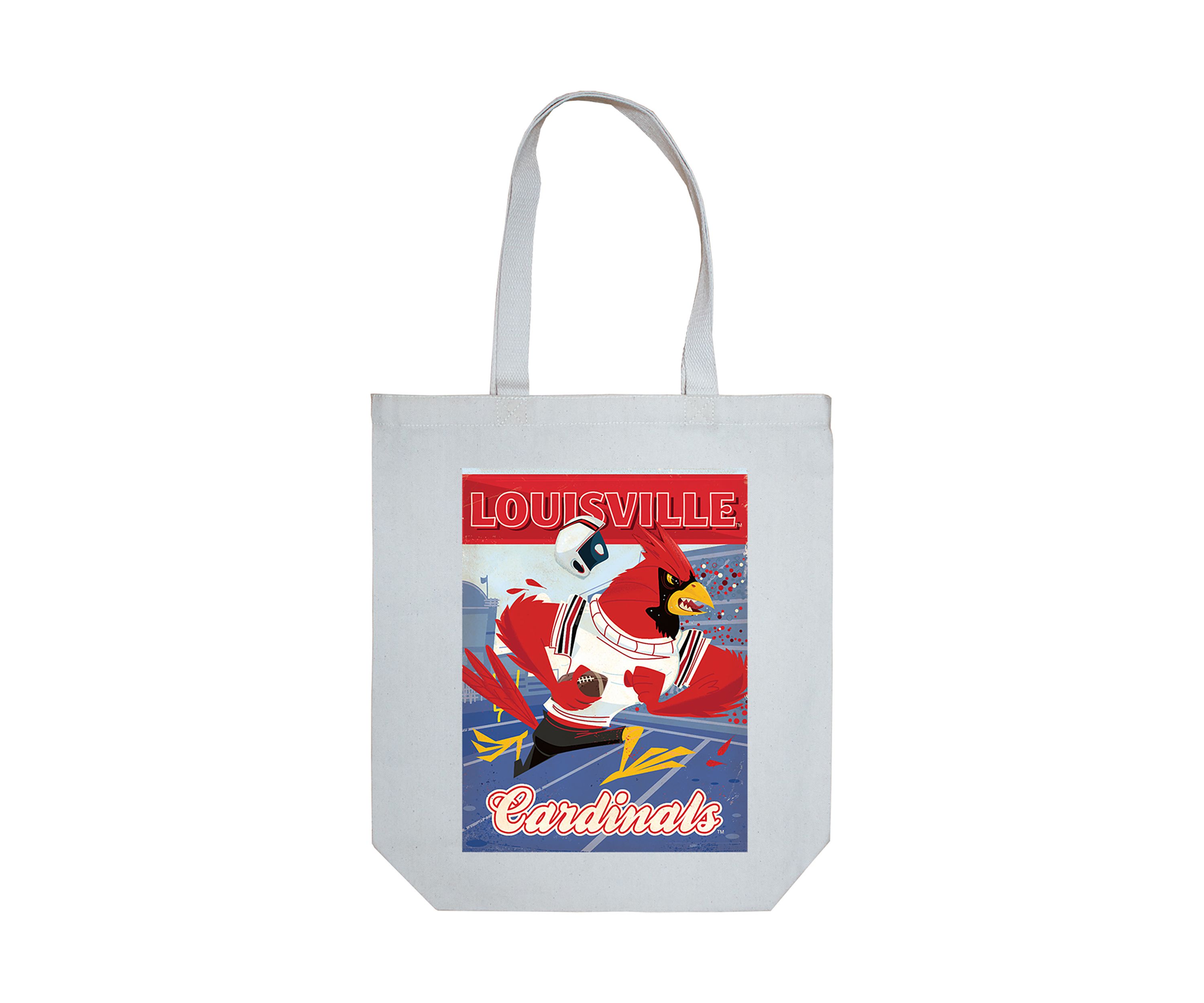 NCAA University of Louisville Canvas Tote