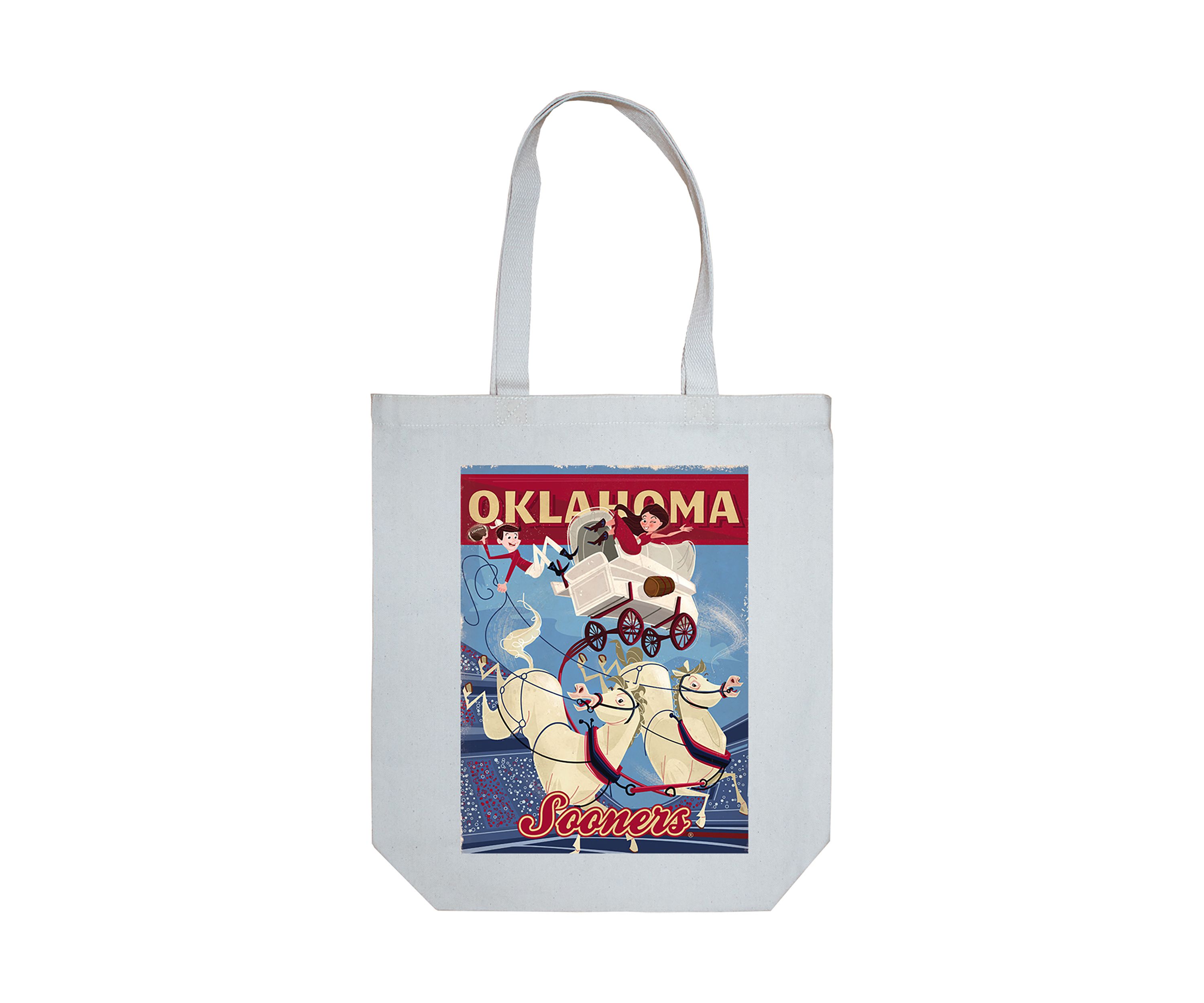 NCAA University of Oklahoma Canvas Tote