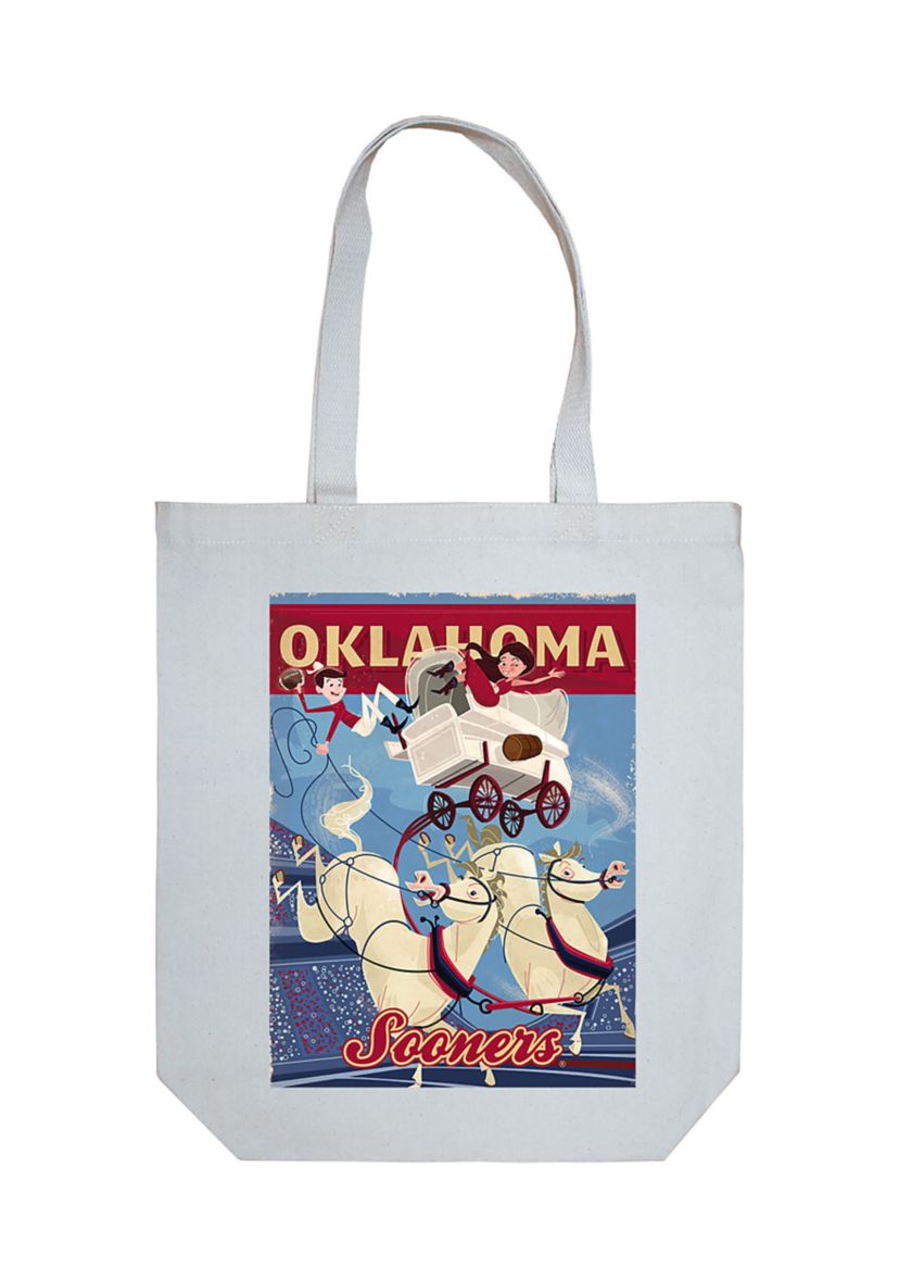 NCAA University of Oklahoma Canvas Tote