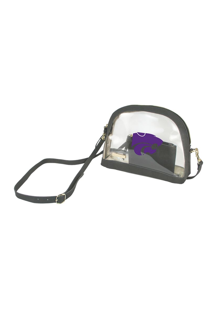 NCAA Kansas State Wildcats Half Moon Crossbody 