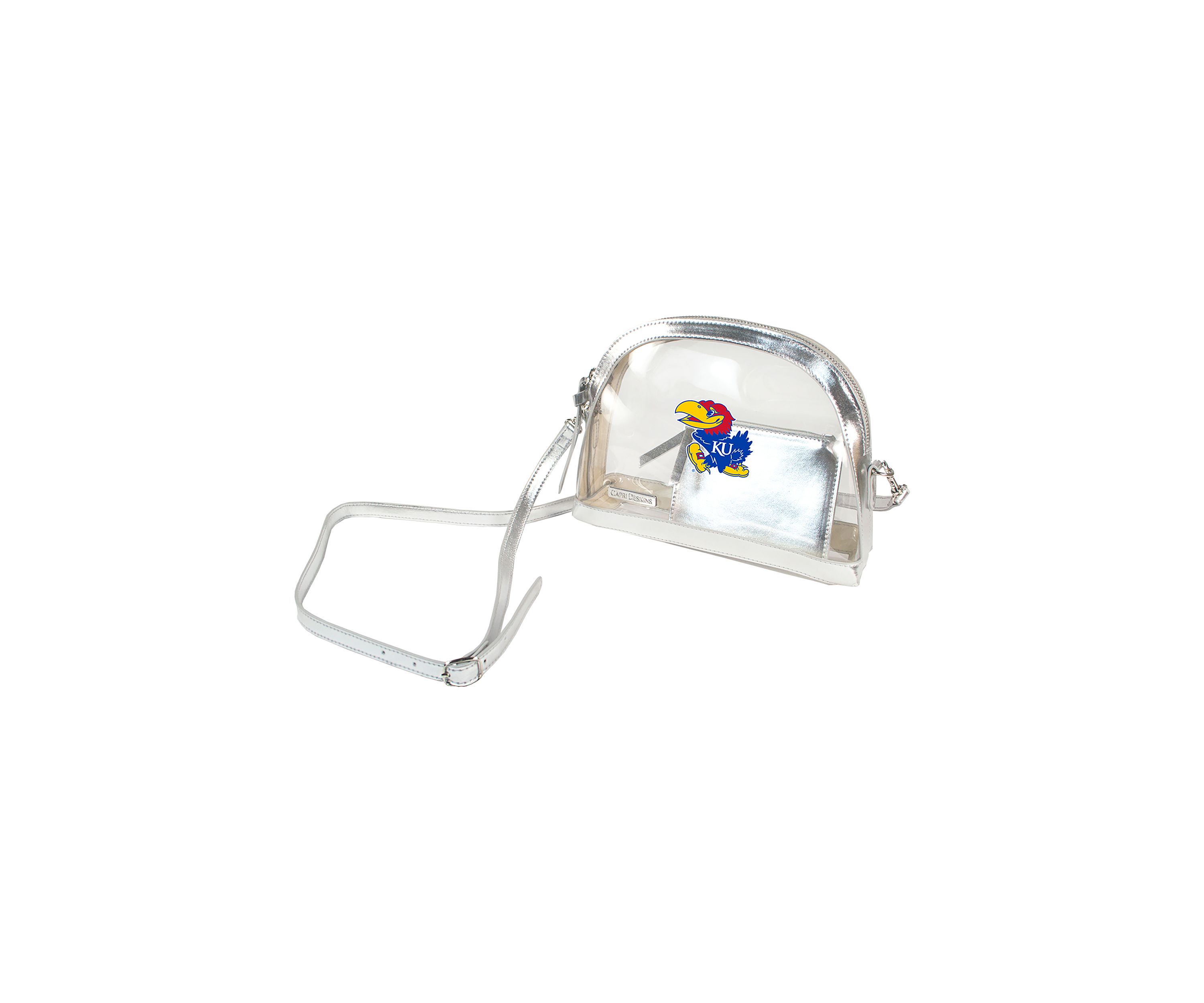 NCAA Kansas Jayhawks Half Moon Crossbody 