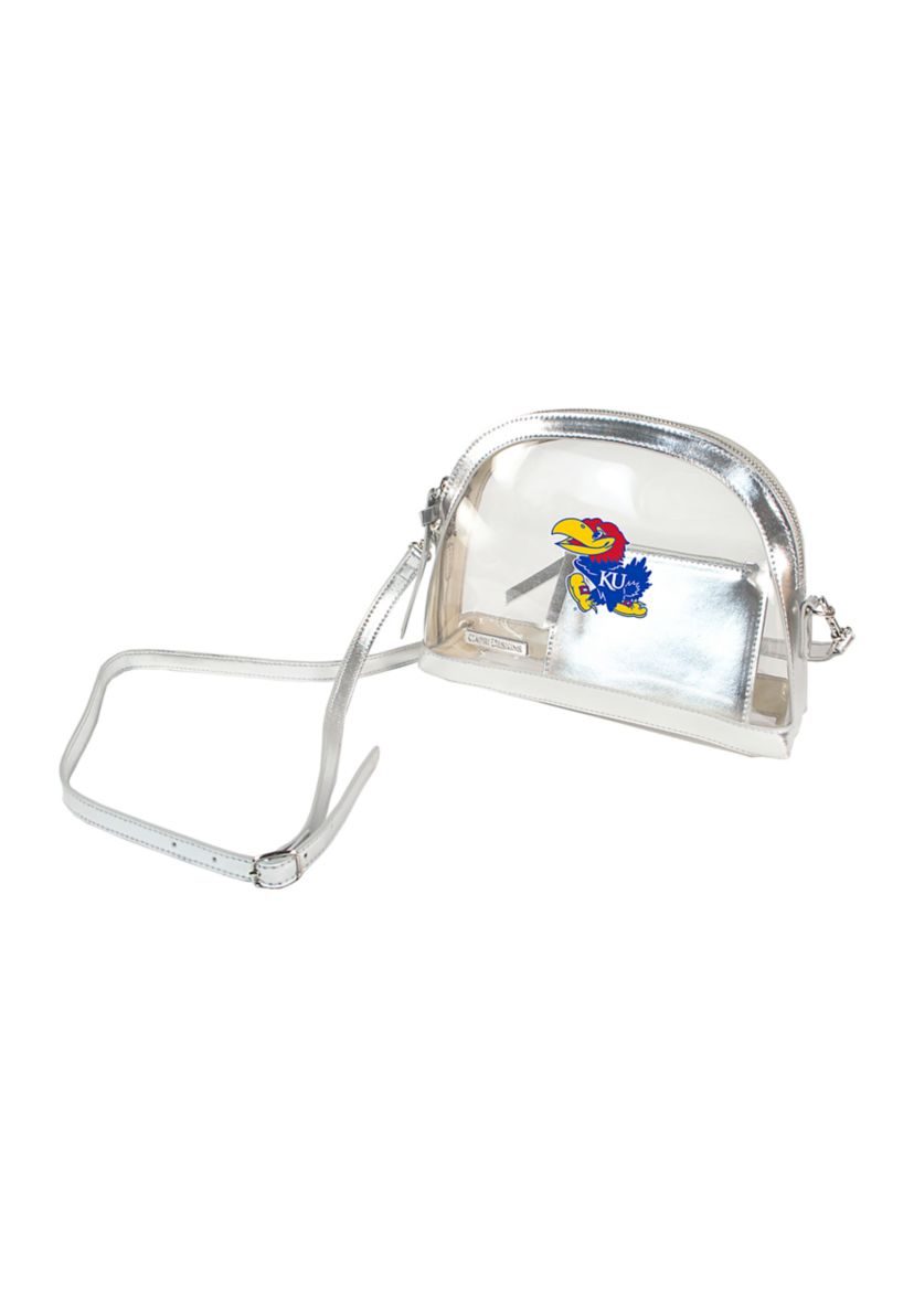 NCAA Kansas Jayhawks Half Moon Crossbody 