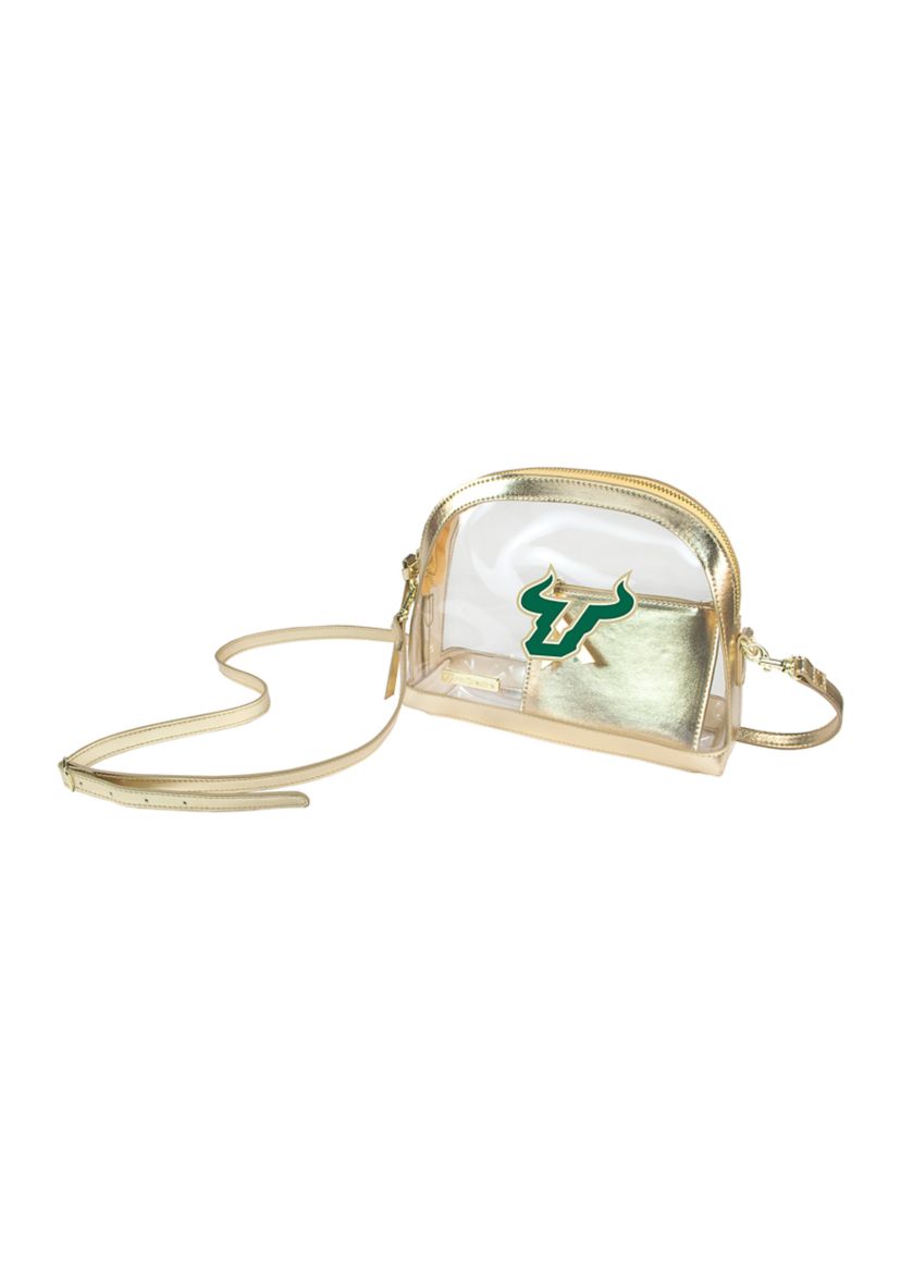 NCAA University of South Florida Bulls Half Moon Crossbody 