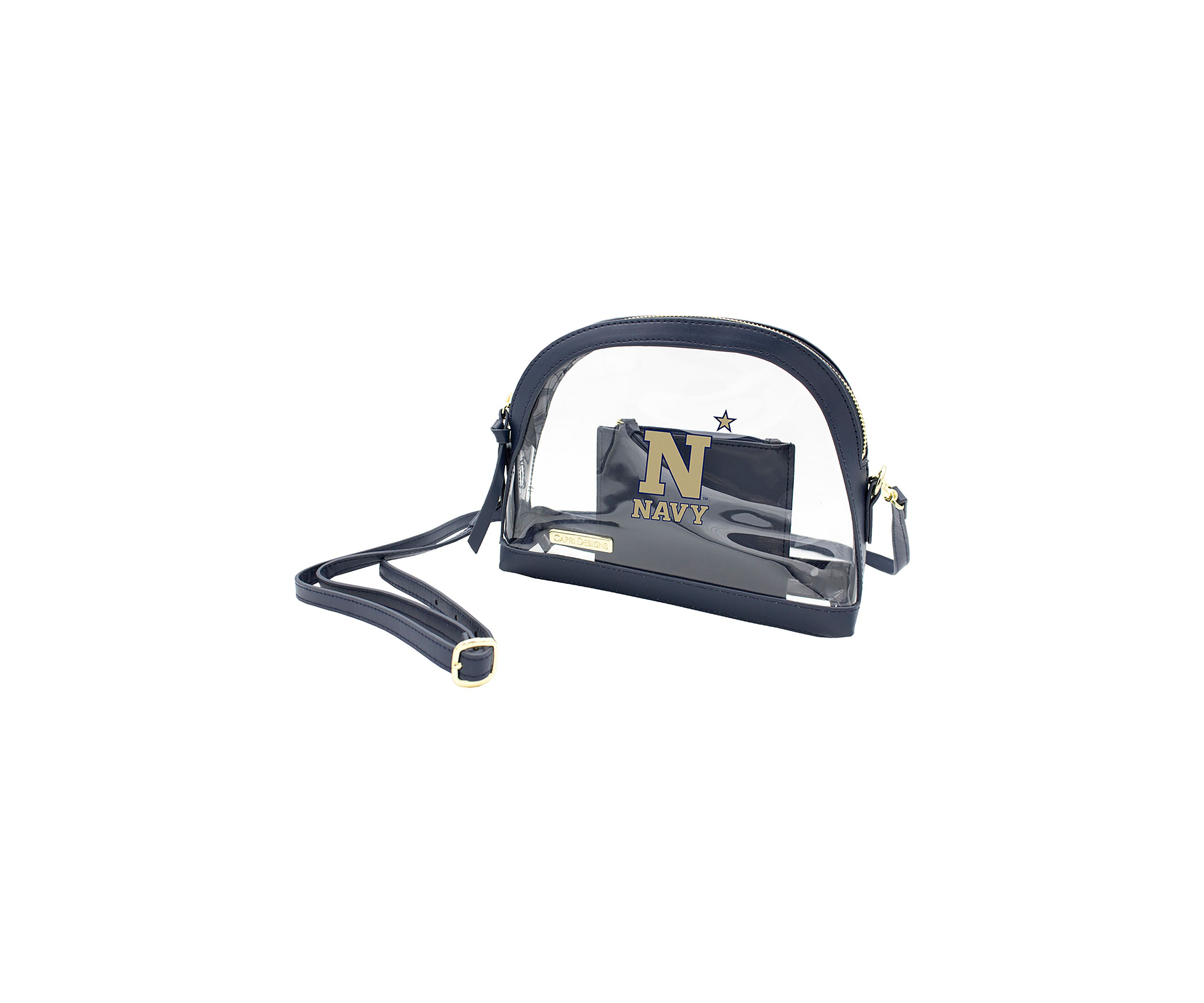 NCAA United States Naval Academy Half Moon Crossbody