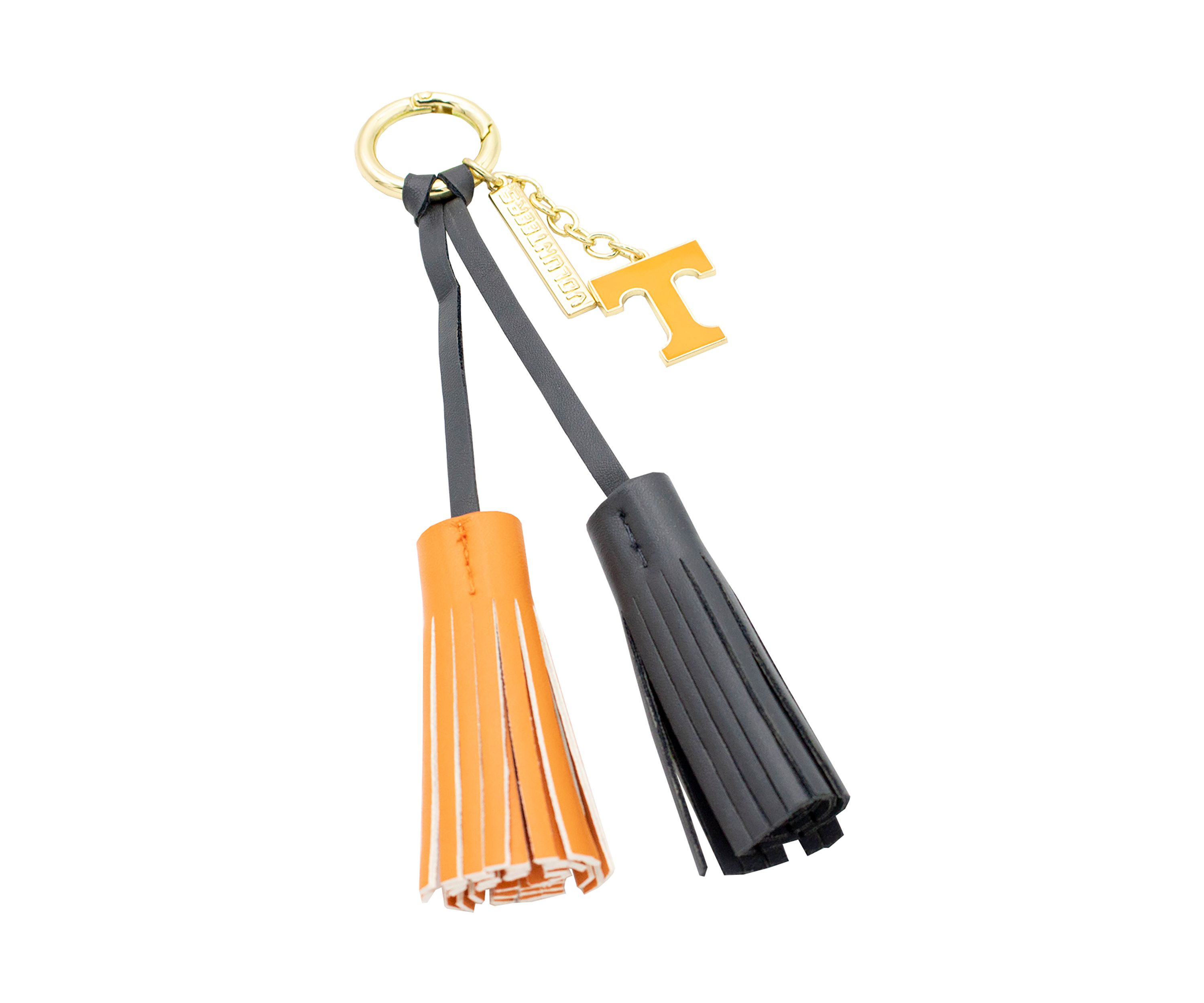 NCAA University of Tennessee Knoxville Tassel Keychain With Charm