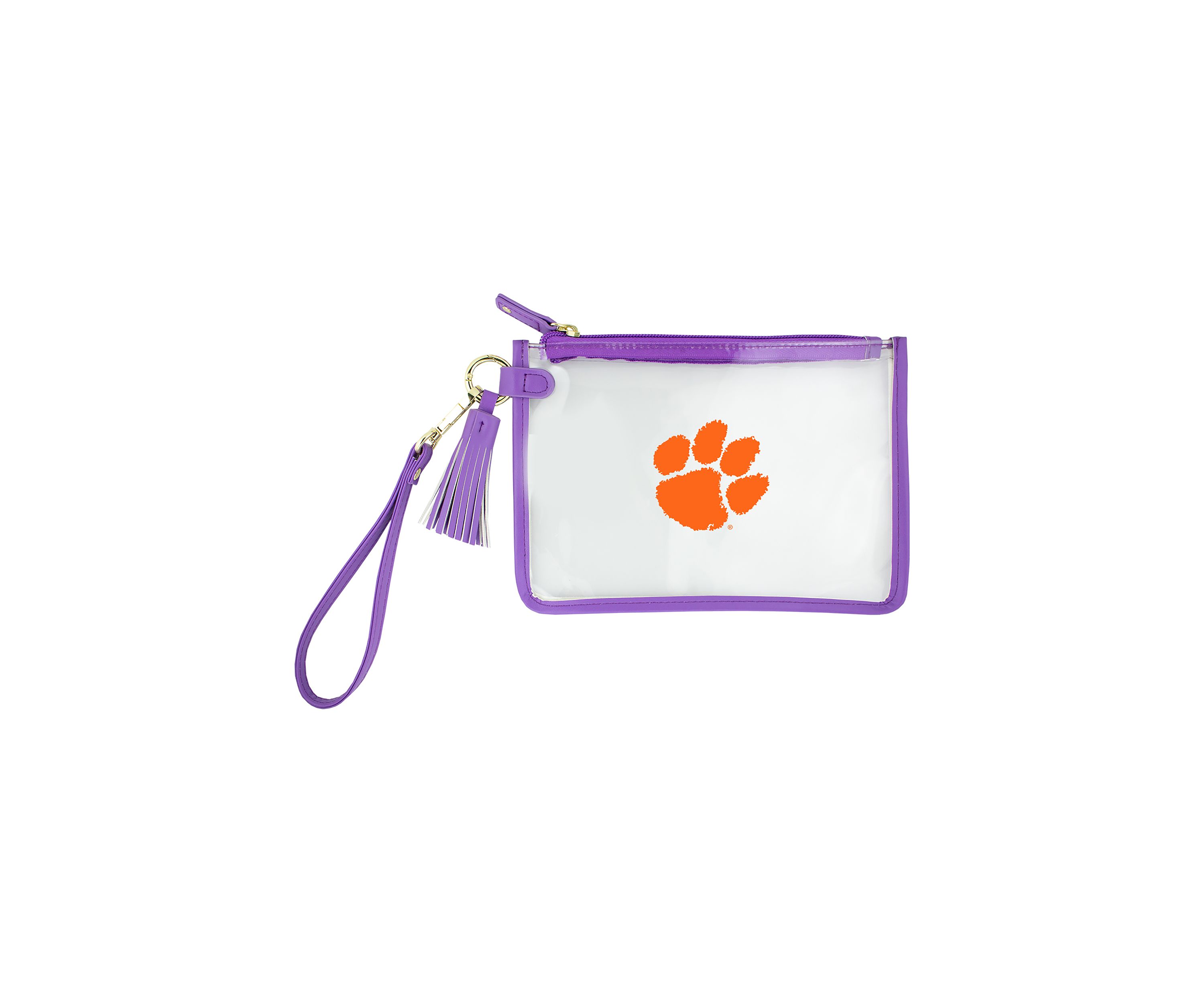 NCAA Clemson University Wristlet