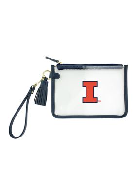 NCAA University of Illinois Wristlet