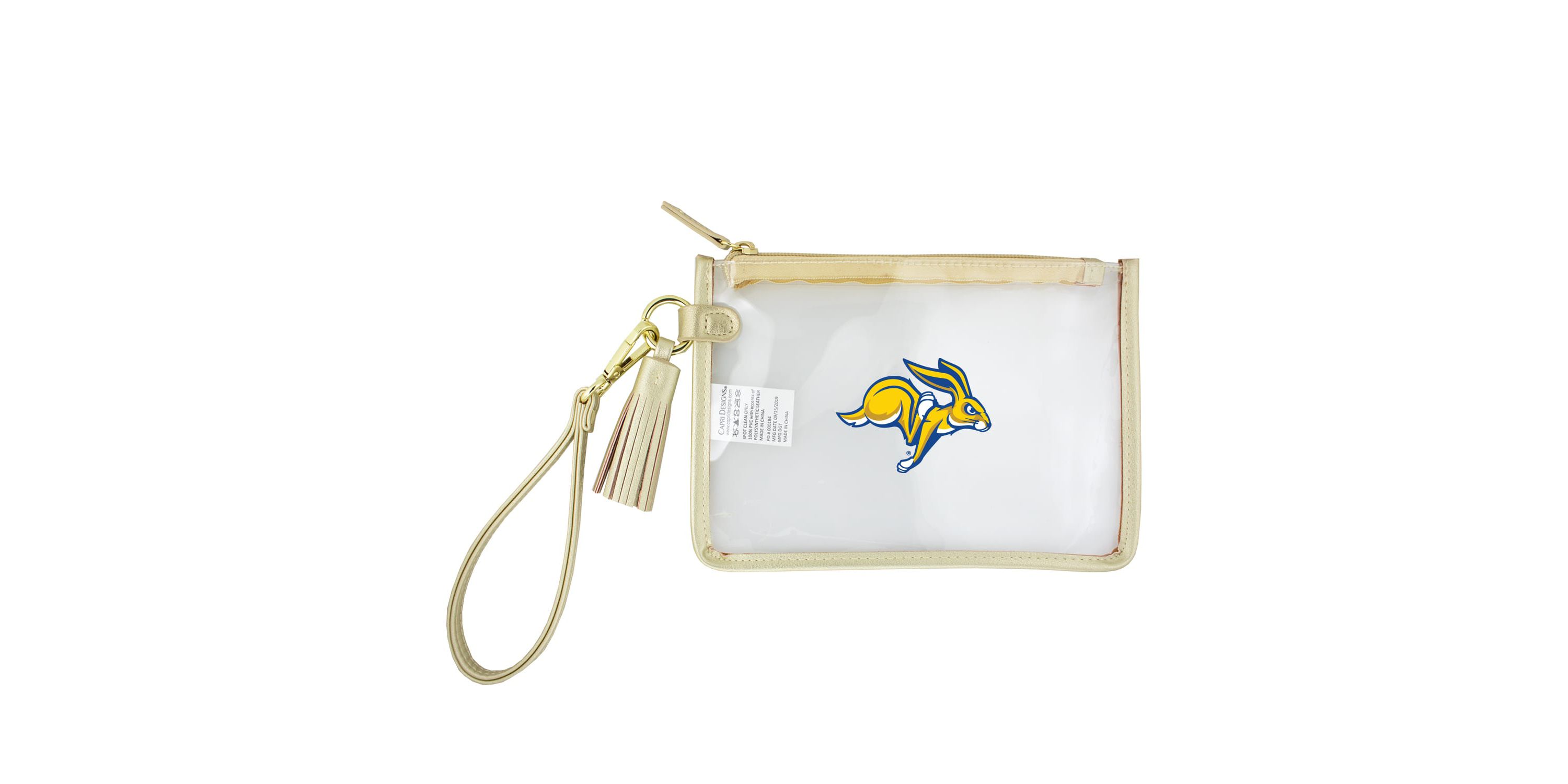 Clear Wristlet - NCAA Licensed