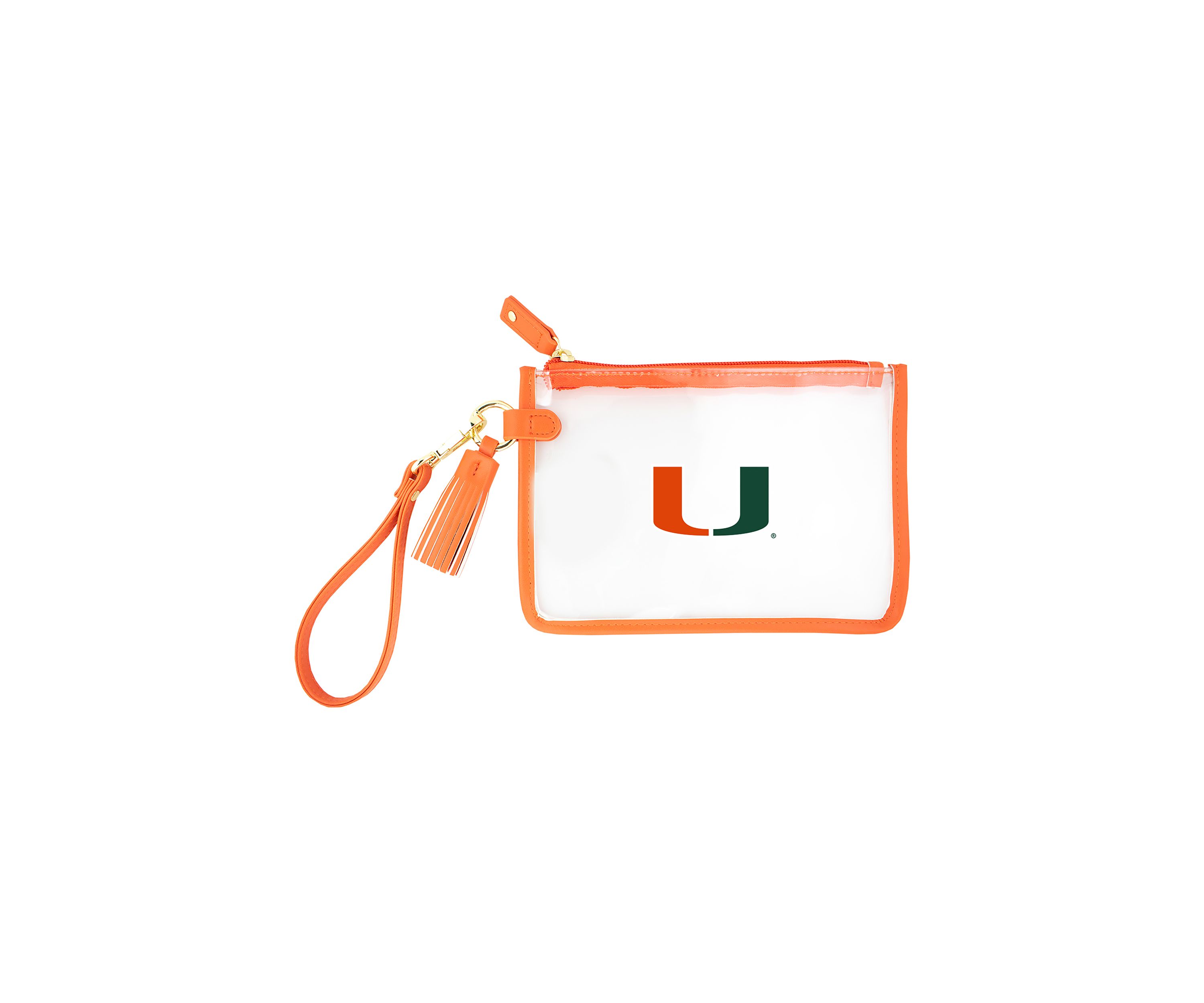 NCAA University of Miami Wristlet